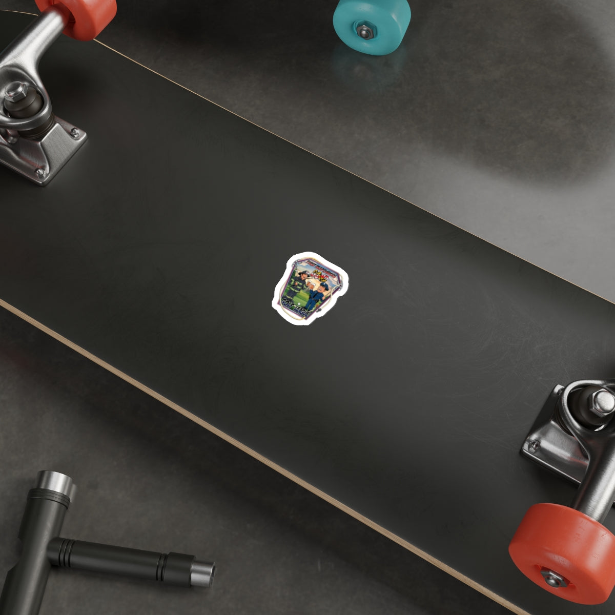 Die-Cut Stickers - SOMD First Responder Golf League