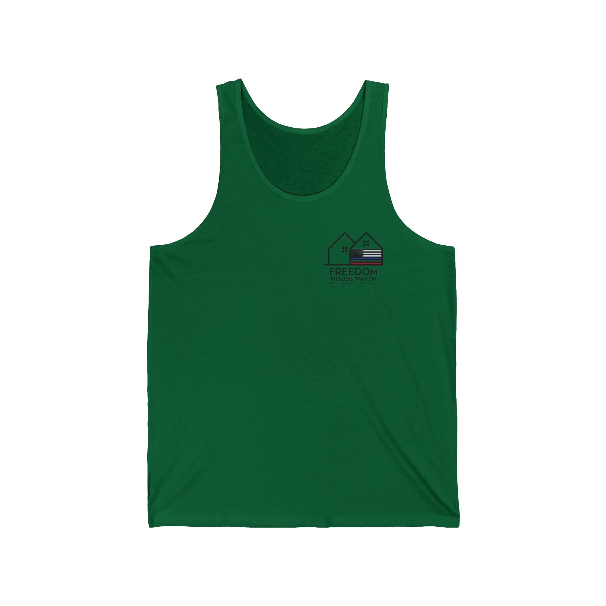Freedom Hous Watch - Bella Canva Unisex Jersey Tank