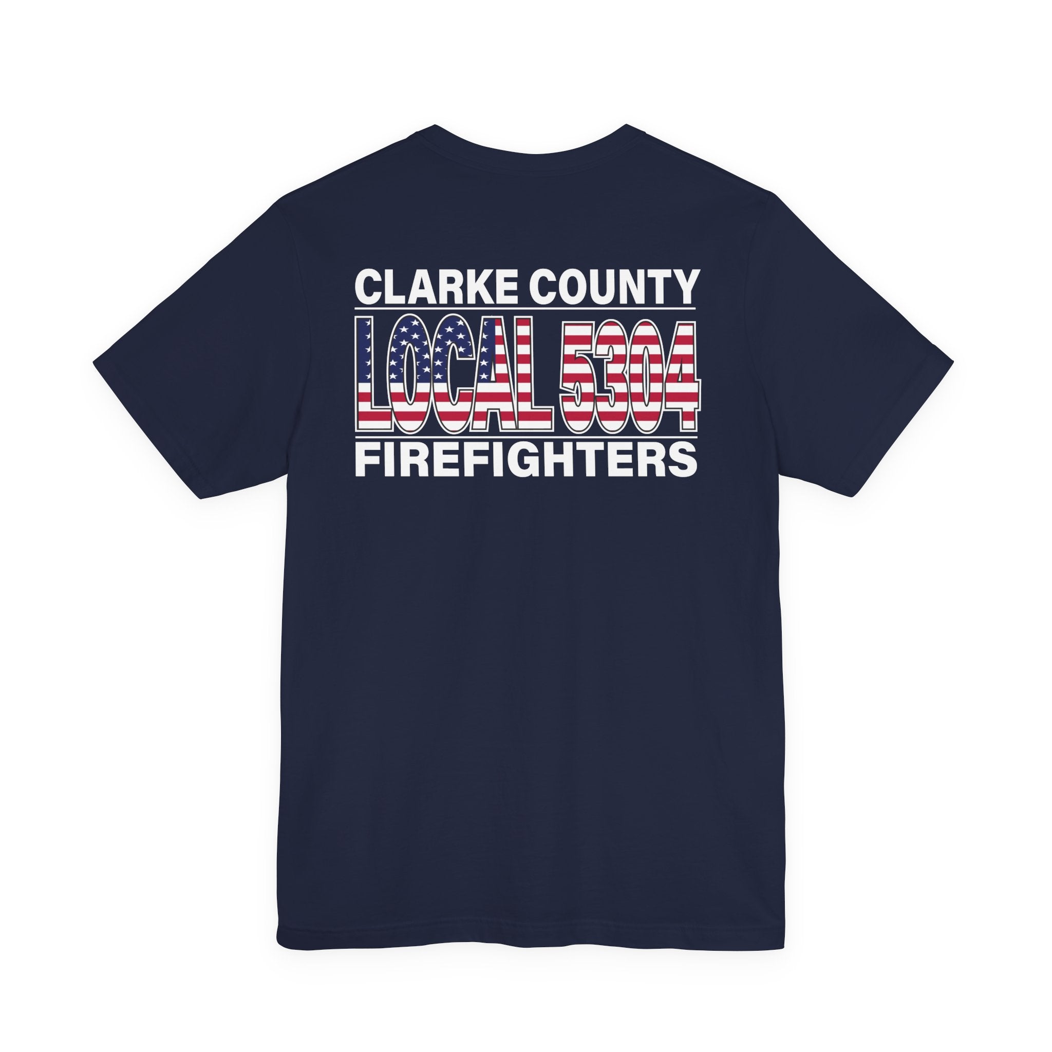 Clarke County Local 5304 version 3 (Portion of Proceeds go to Local 5304) - Bella+Canvas Soft Jersey Cotton Unisex Tee