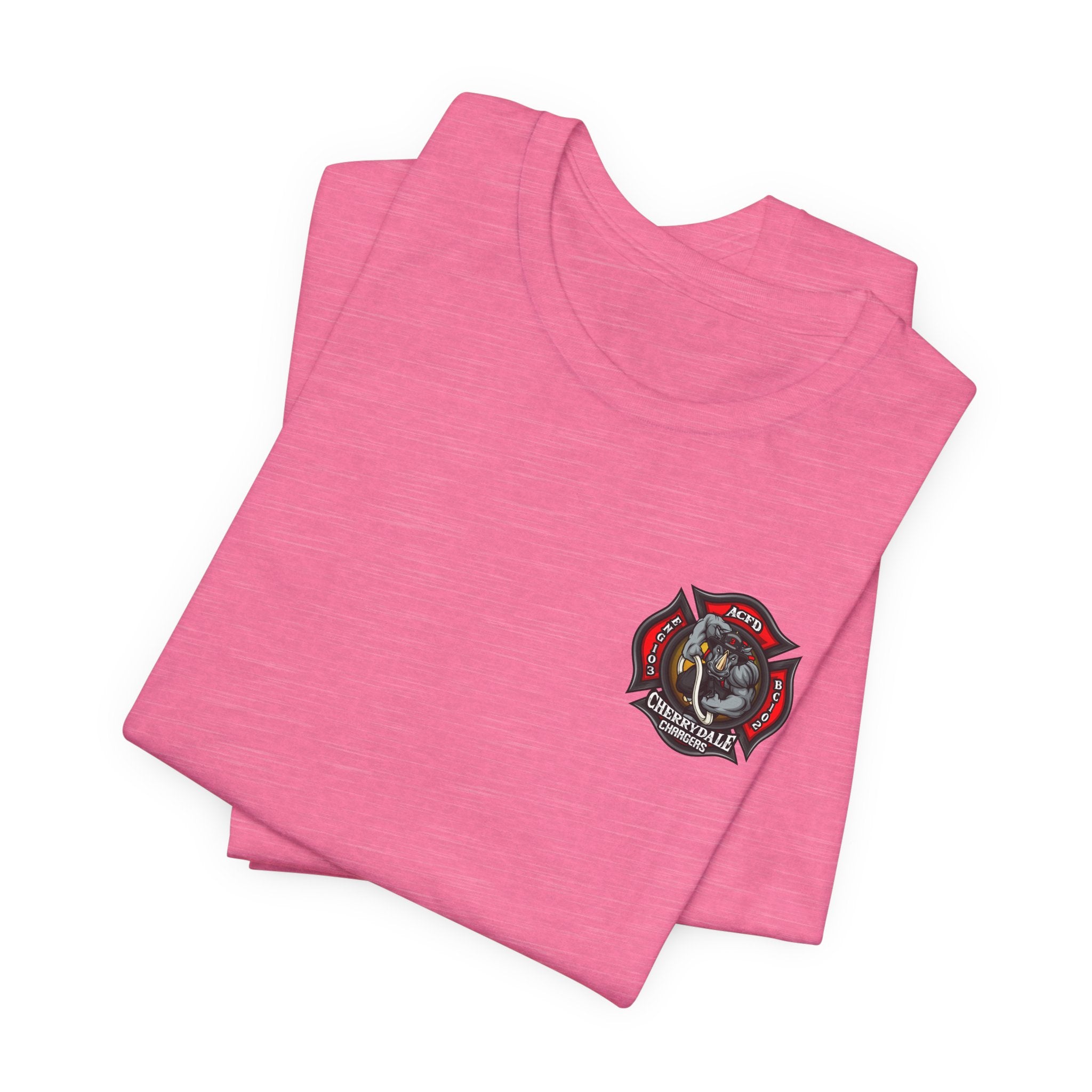 Station 3 Rhino Logo Officer - Bella+Canvas Soft Unisex Tee