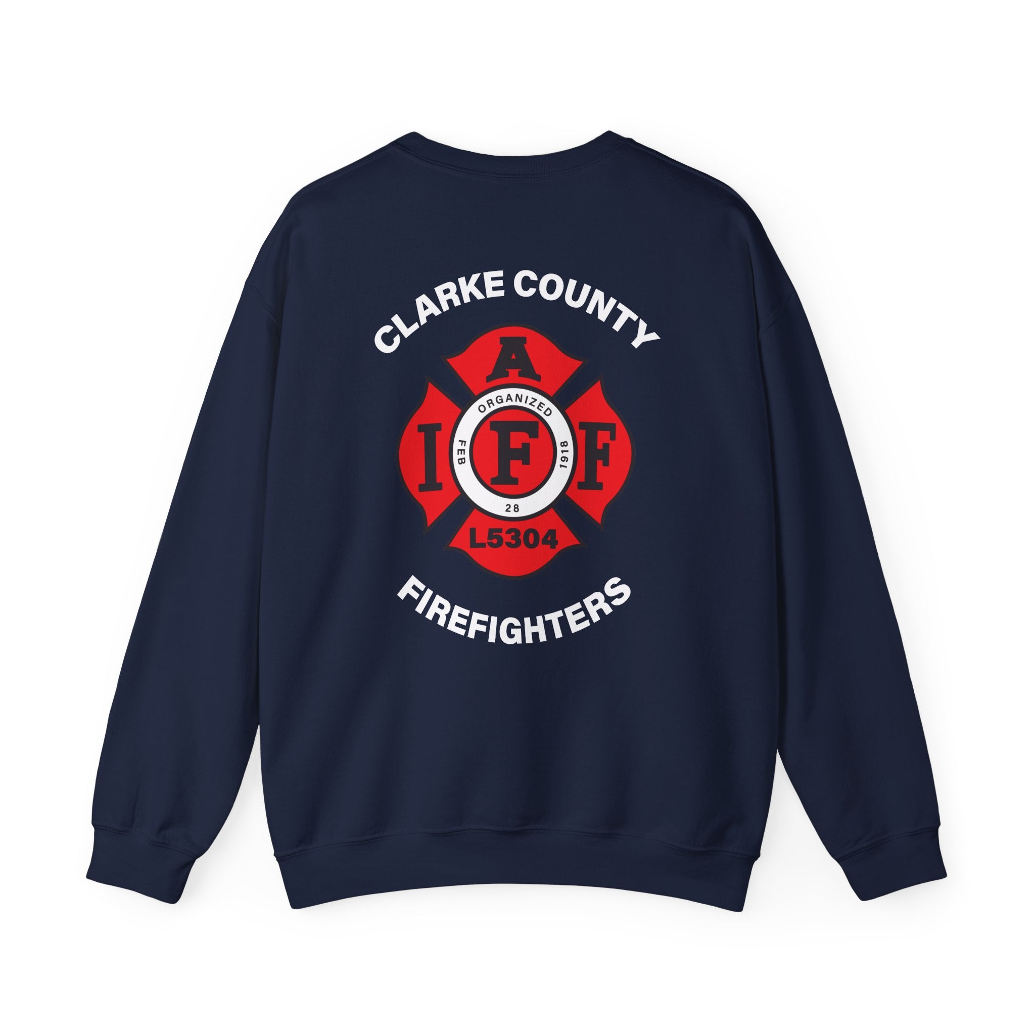 Clarke County Fire Local 5304 - Gildan Unisex Heavy Blend™ Crewneck Sweatshirt