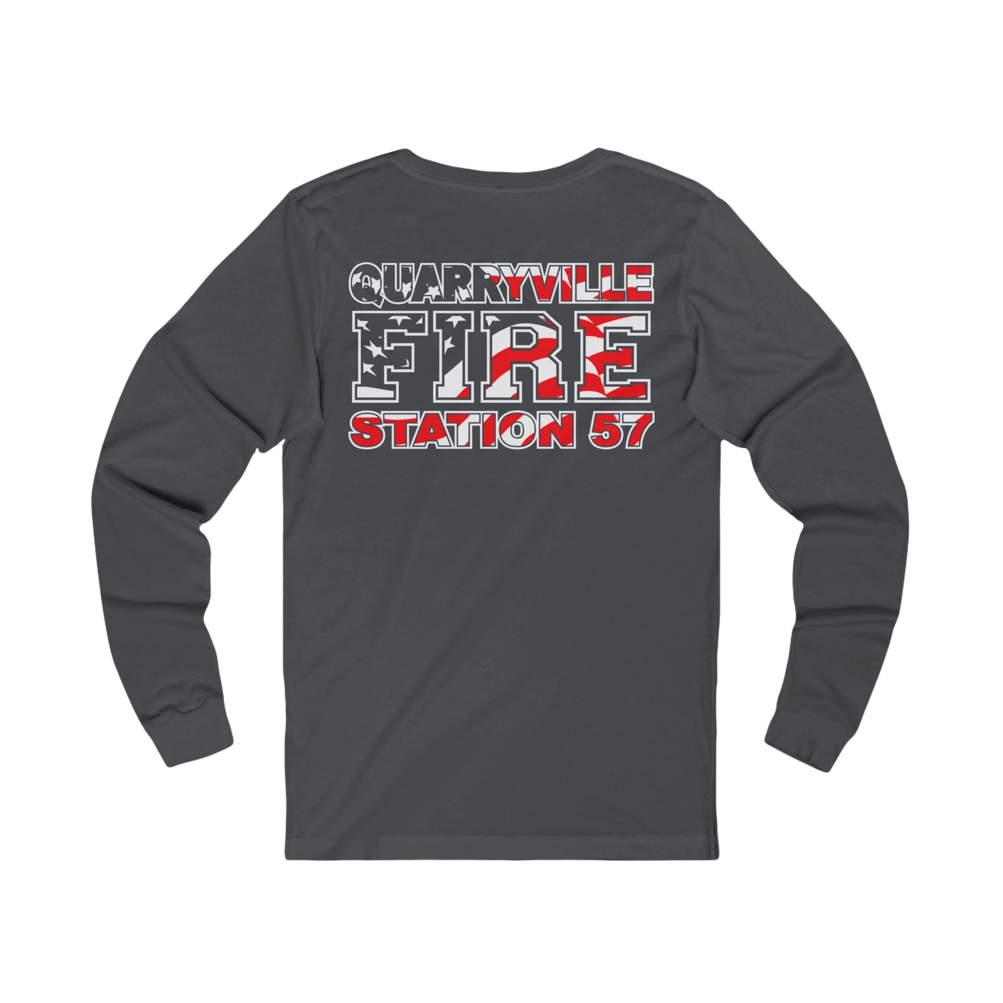 Quarryville PA Vol. Fire - Bella-Canvas Soft Jersey Cotton Long Sleeve Tee