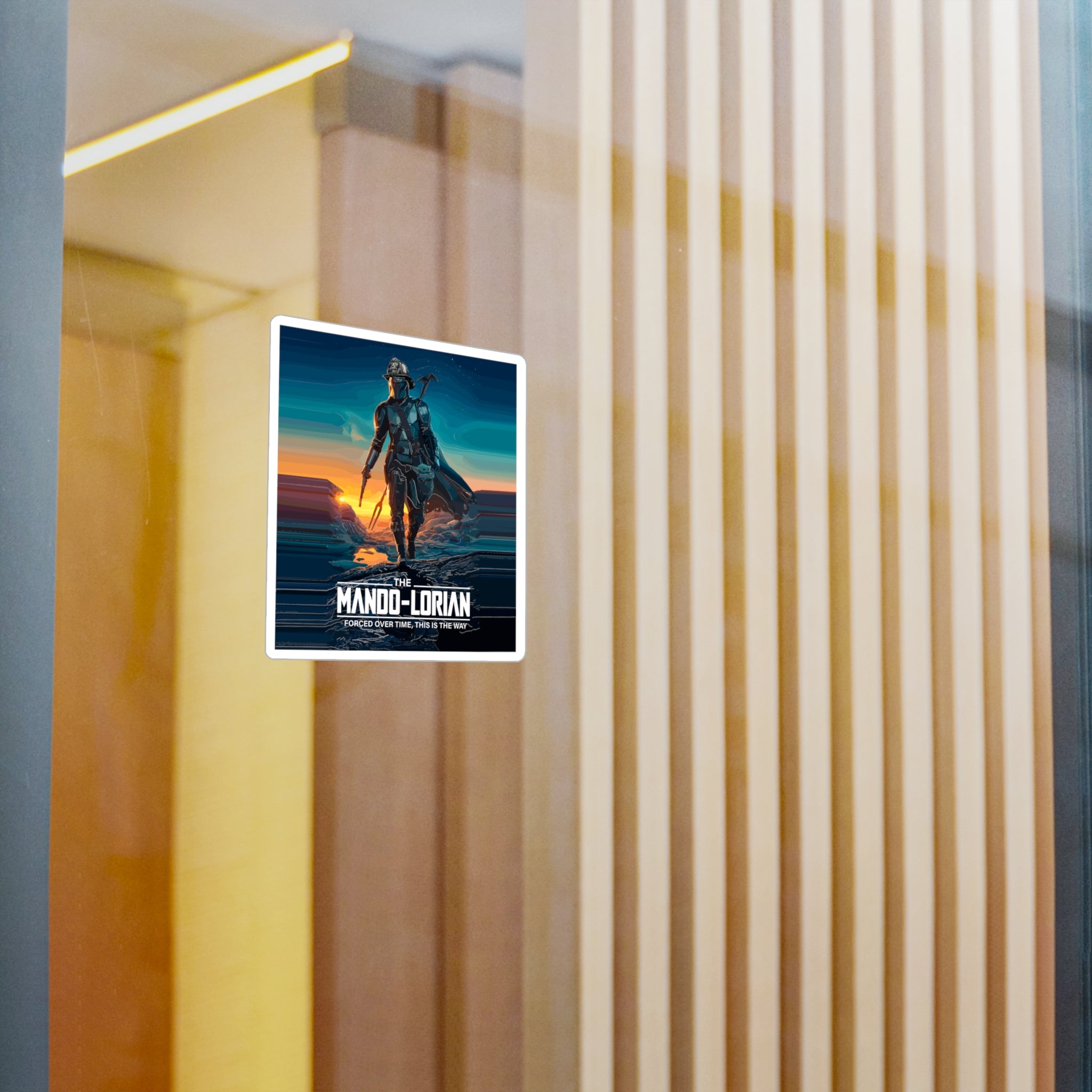 Kiss-Cut Vinyl Decals - Mando-Lorian