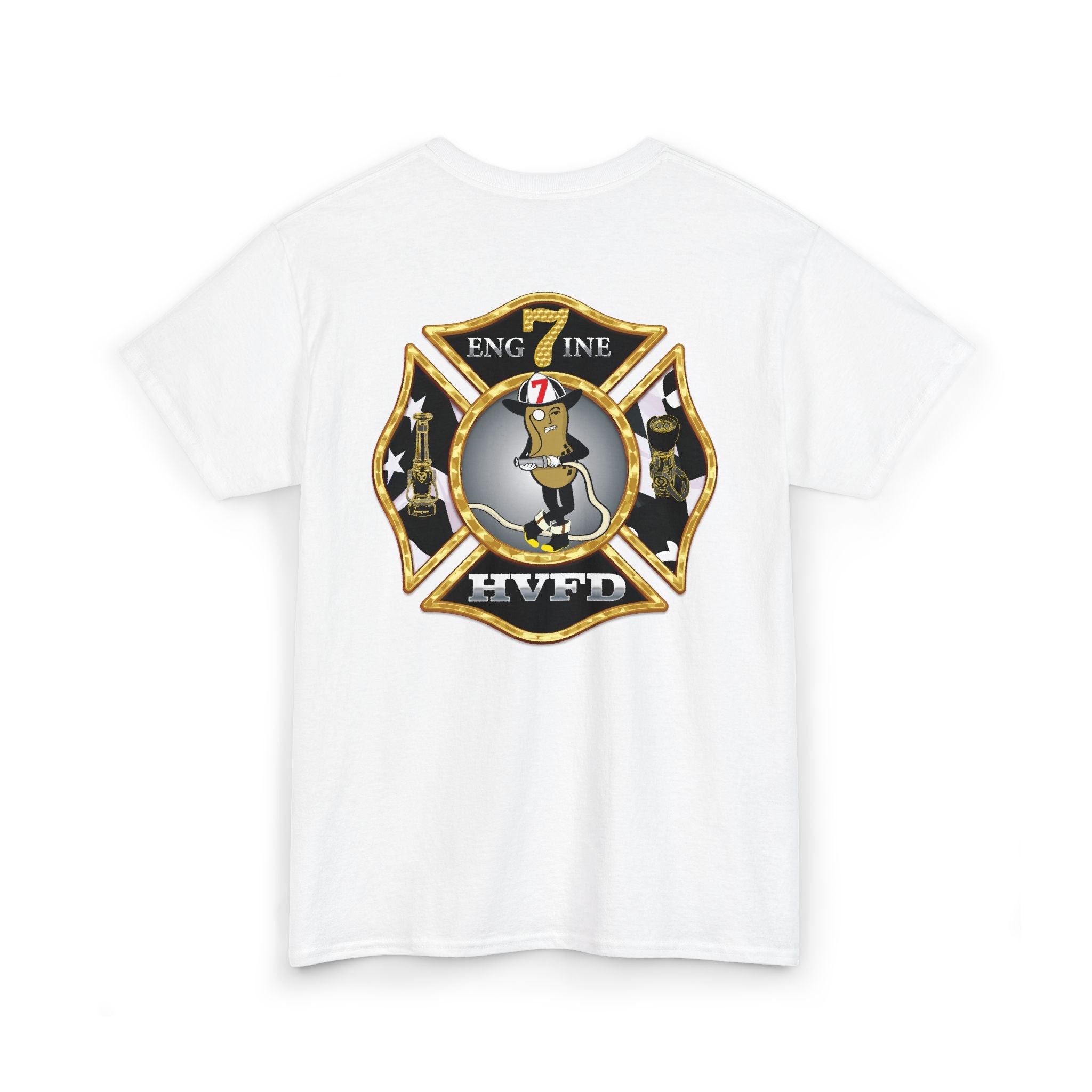 Hollywood MD Vol. Fire Eng7ine - Heavy Cotton Unisex Tee