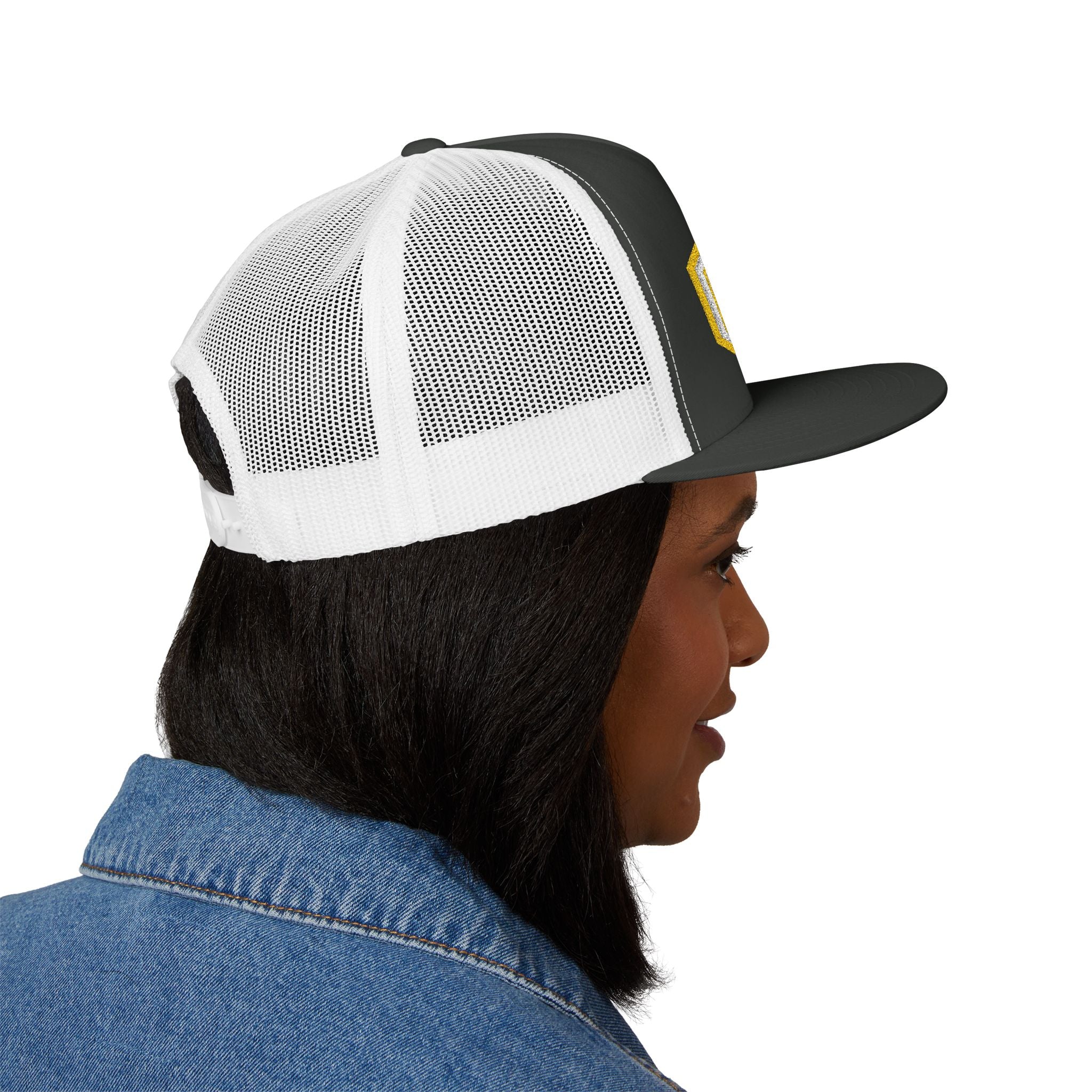 Arlington Medic 2 (requested different style hat) - 5 Panel Trucker Cap (Embroidery)