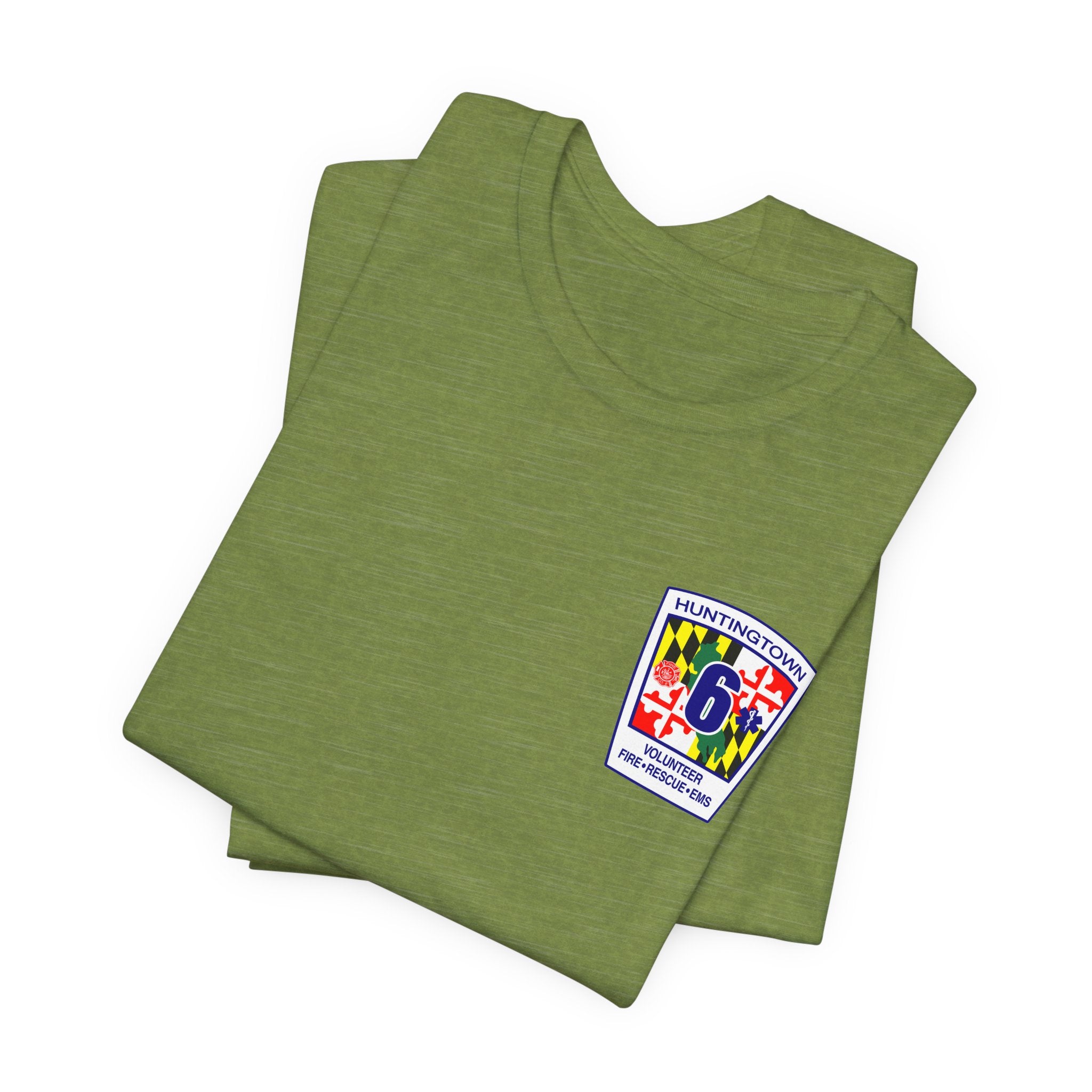 Huntingtown Vol. Fire Boat 6 - Bella+Canvas Soft Unisex Tee