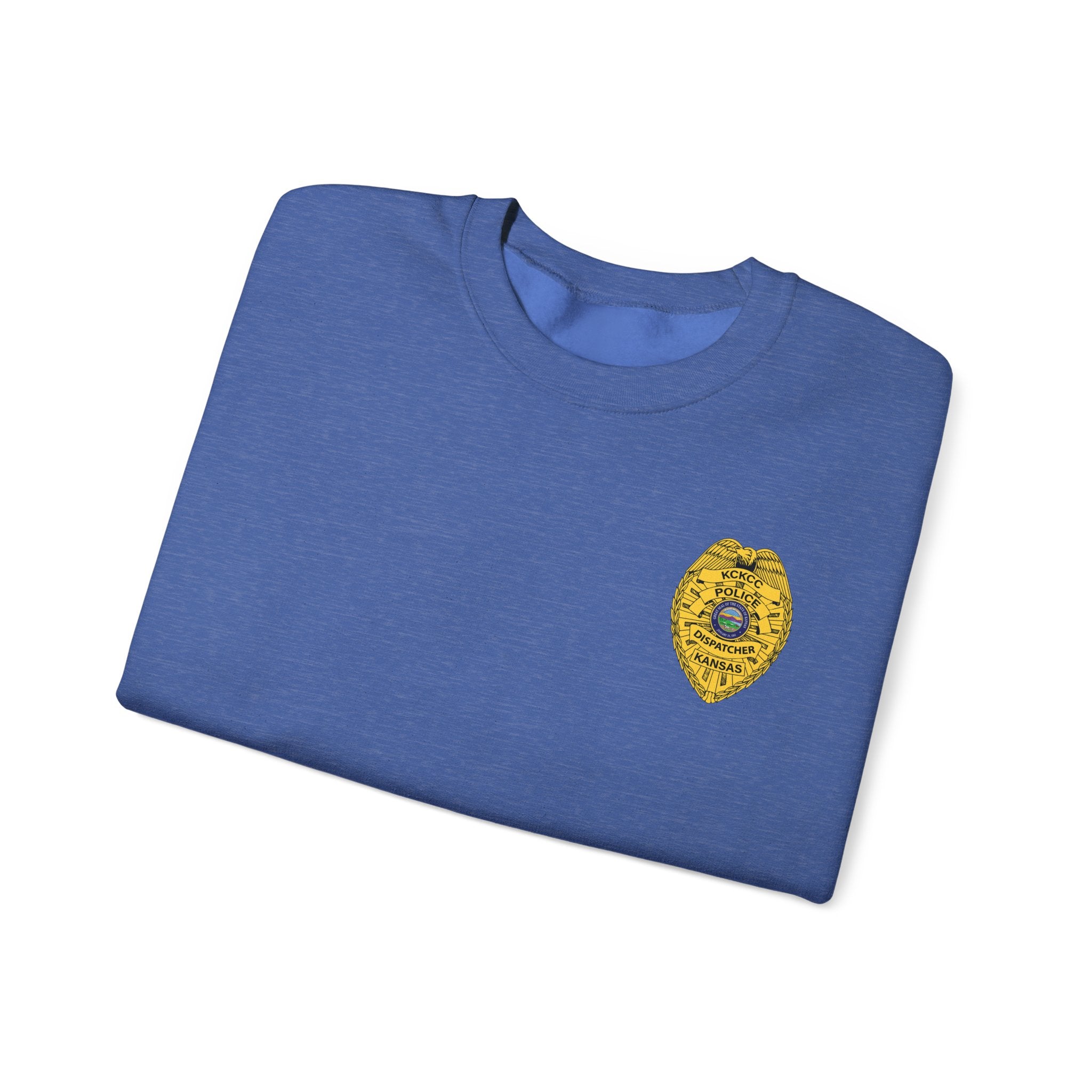 Kansas City College Police Dispatcher - Unisex Heavy Blend™ Crewneck Sweatshirt