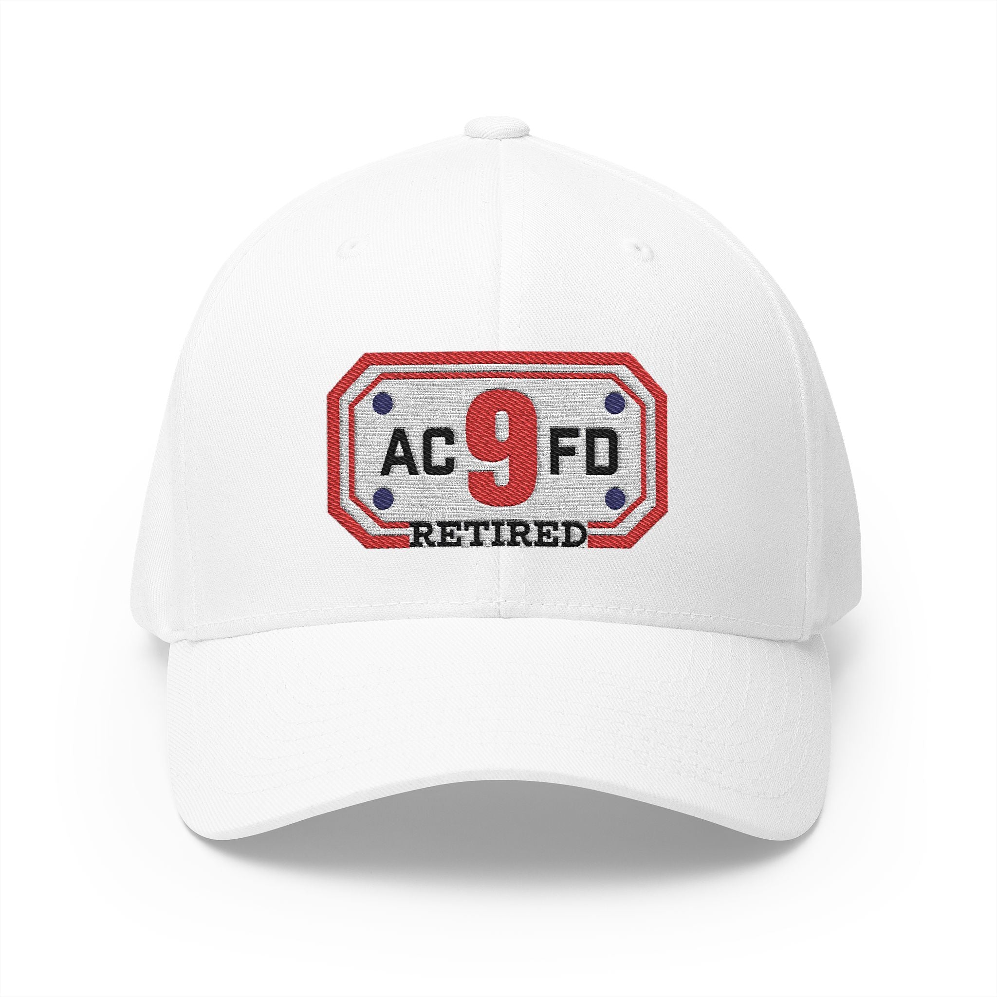 Retired Arlington Engine 9 - FLEXFIT Closed-Back Structured Cap (Embroidery)