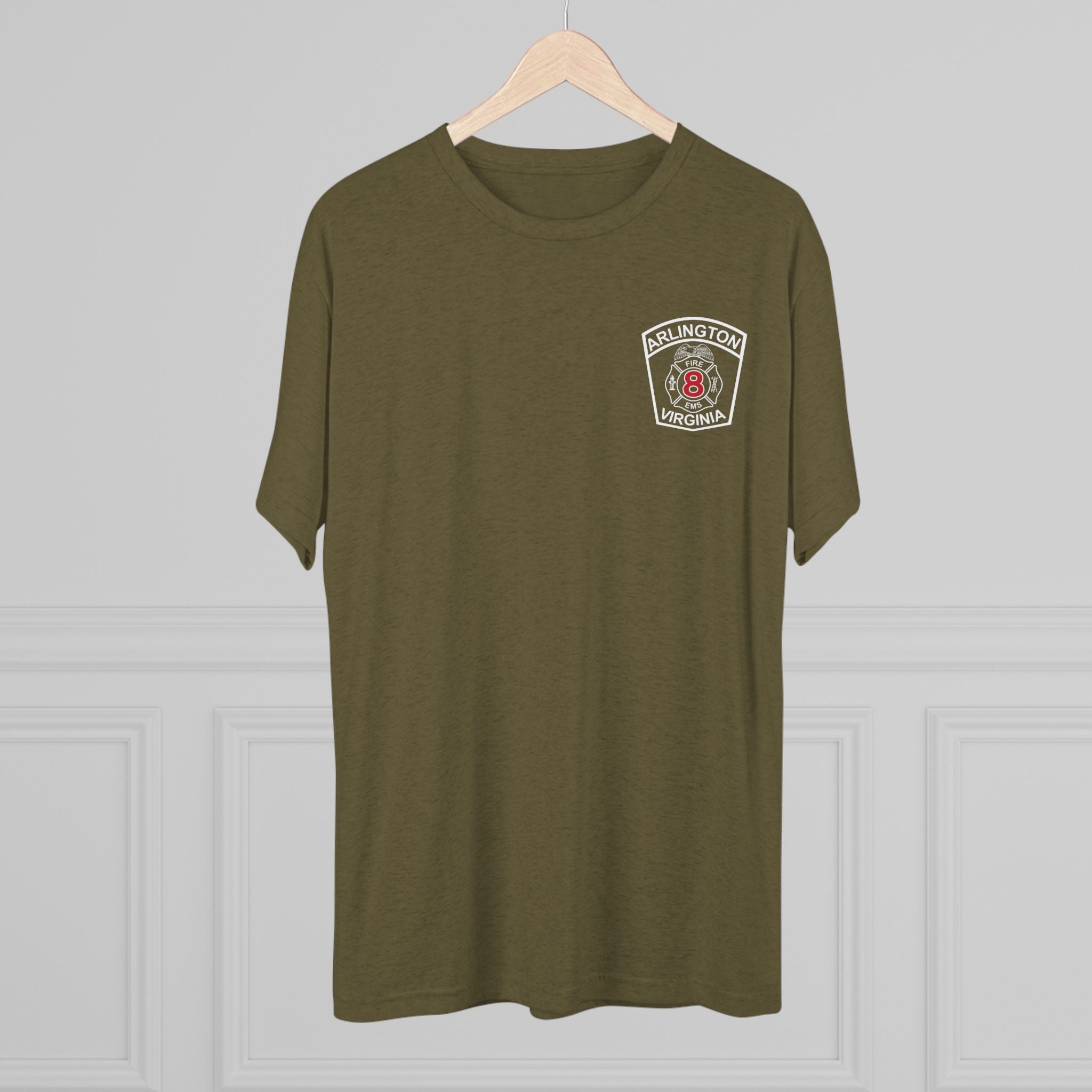 Engine 8 Arlington - NextLevel Tri-Blend Crew Tee