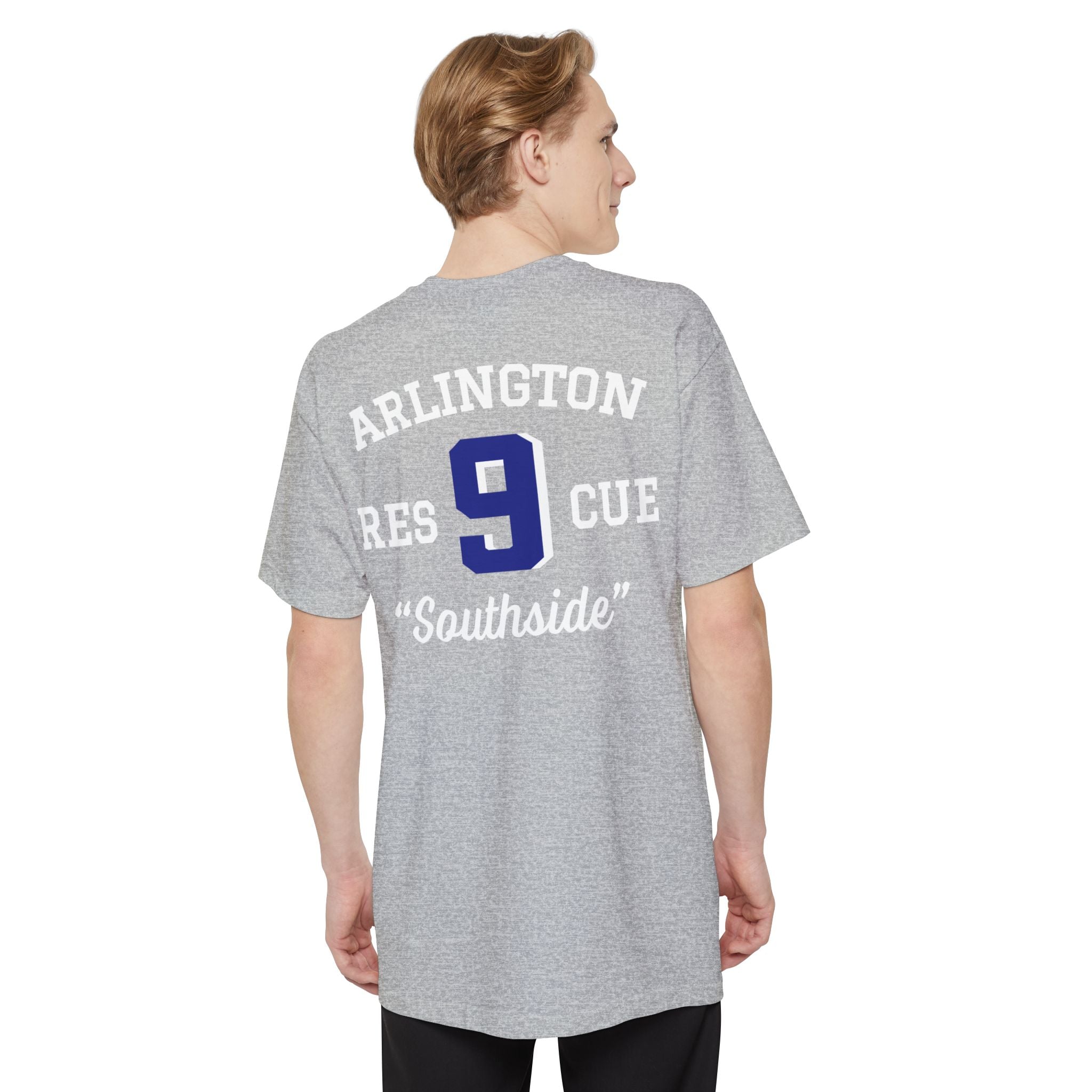 (Tall) Station 9 Firefighter Rescue - Tall Beefy-T® - Unisex T-Shirt