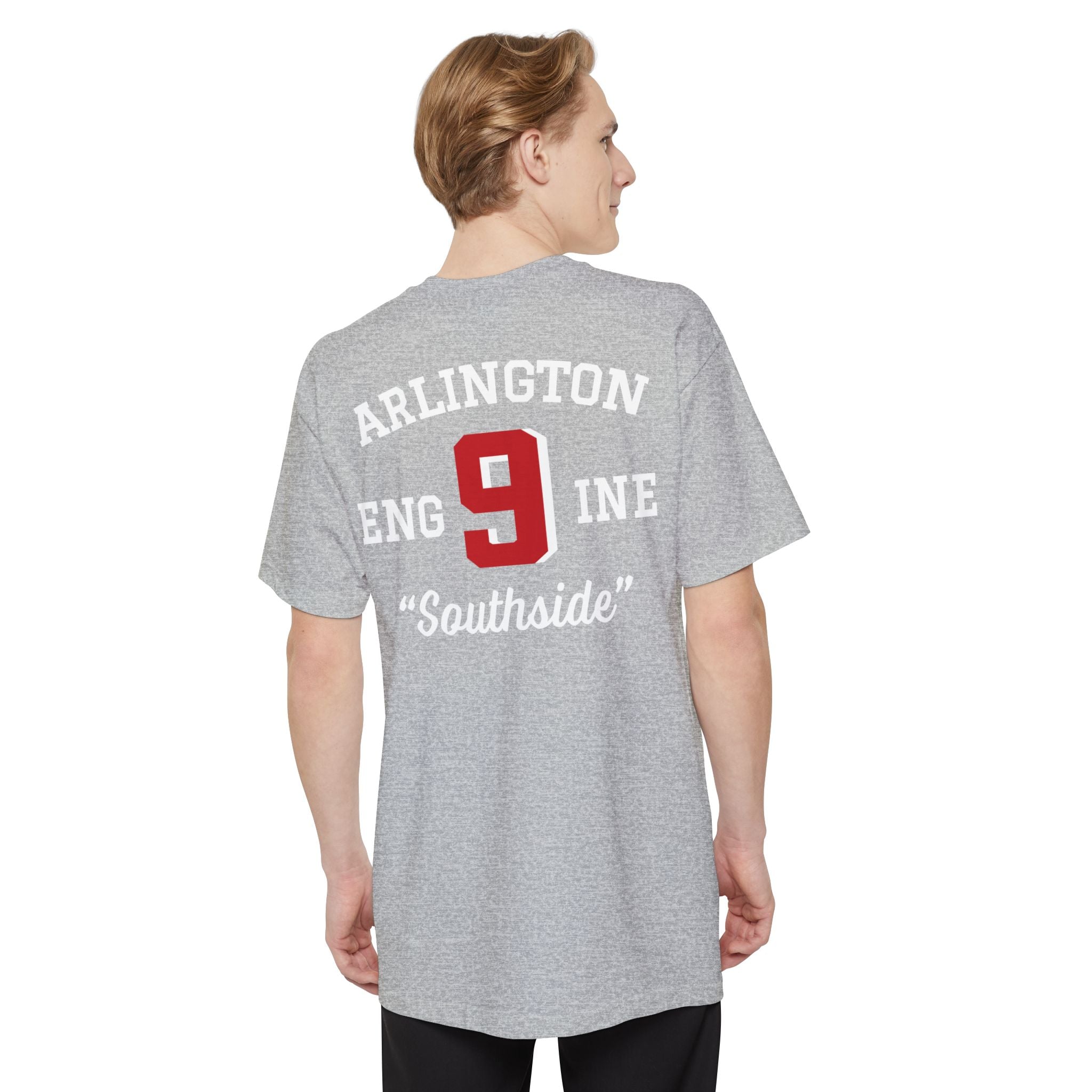 (Tall) Station 9 Firefighter Engine - Tall Beefy-T® - Unisex T-Shirt