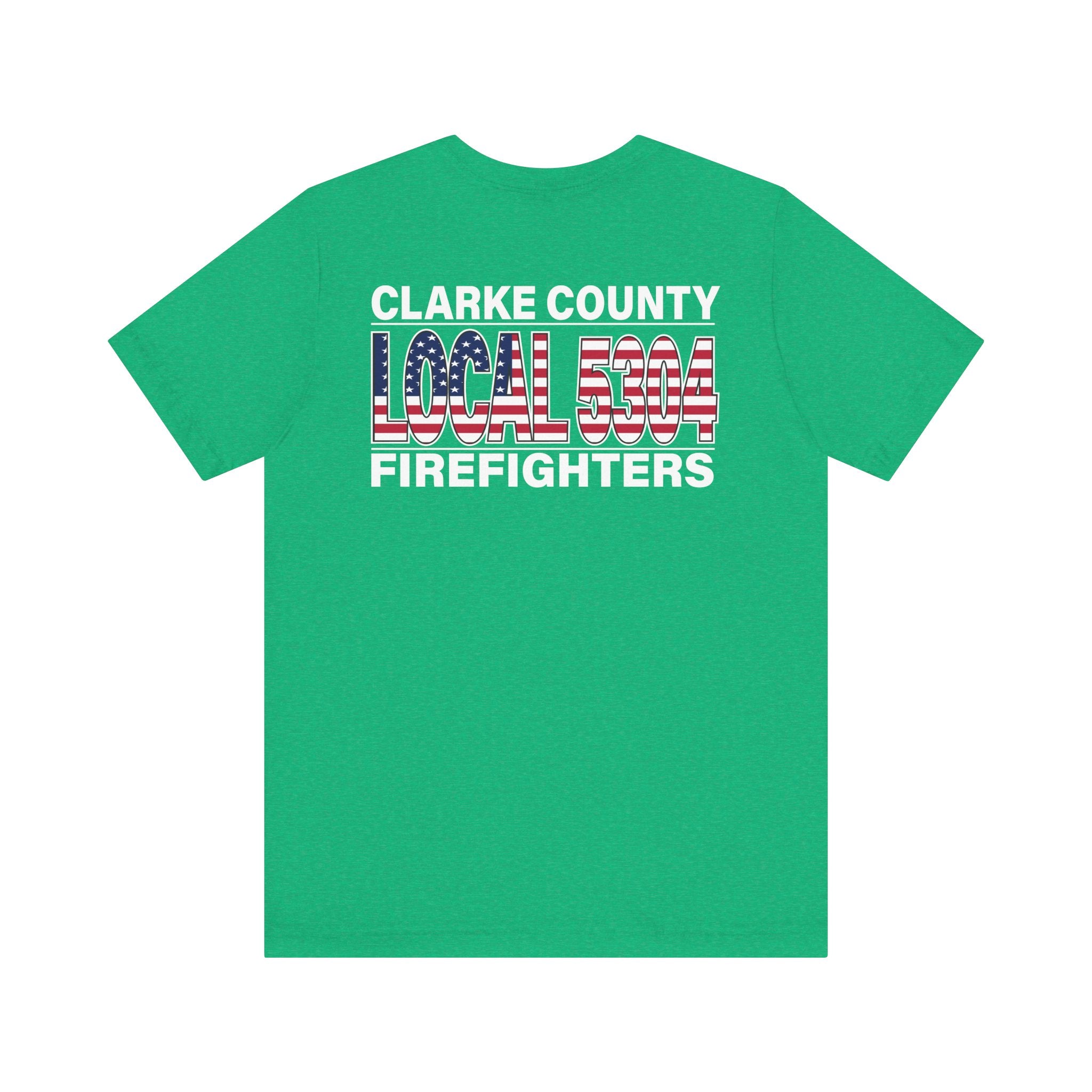 Clarke County Local 5304 version 3 (Portion of Proceeds go to Local 5304) - Bella+Canvas Soft Jersey Cotton Unisex Tee