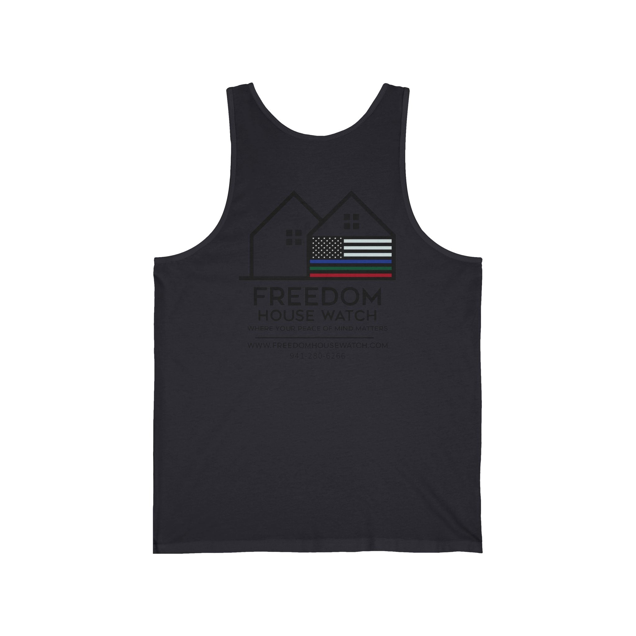 Freedom Hous Watch - Bella Canva Unisex Jersey Tank