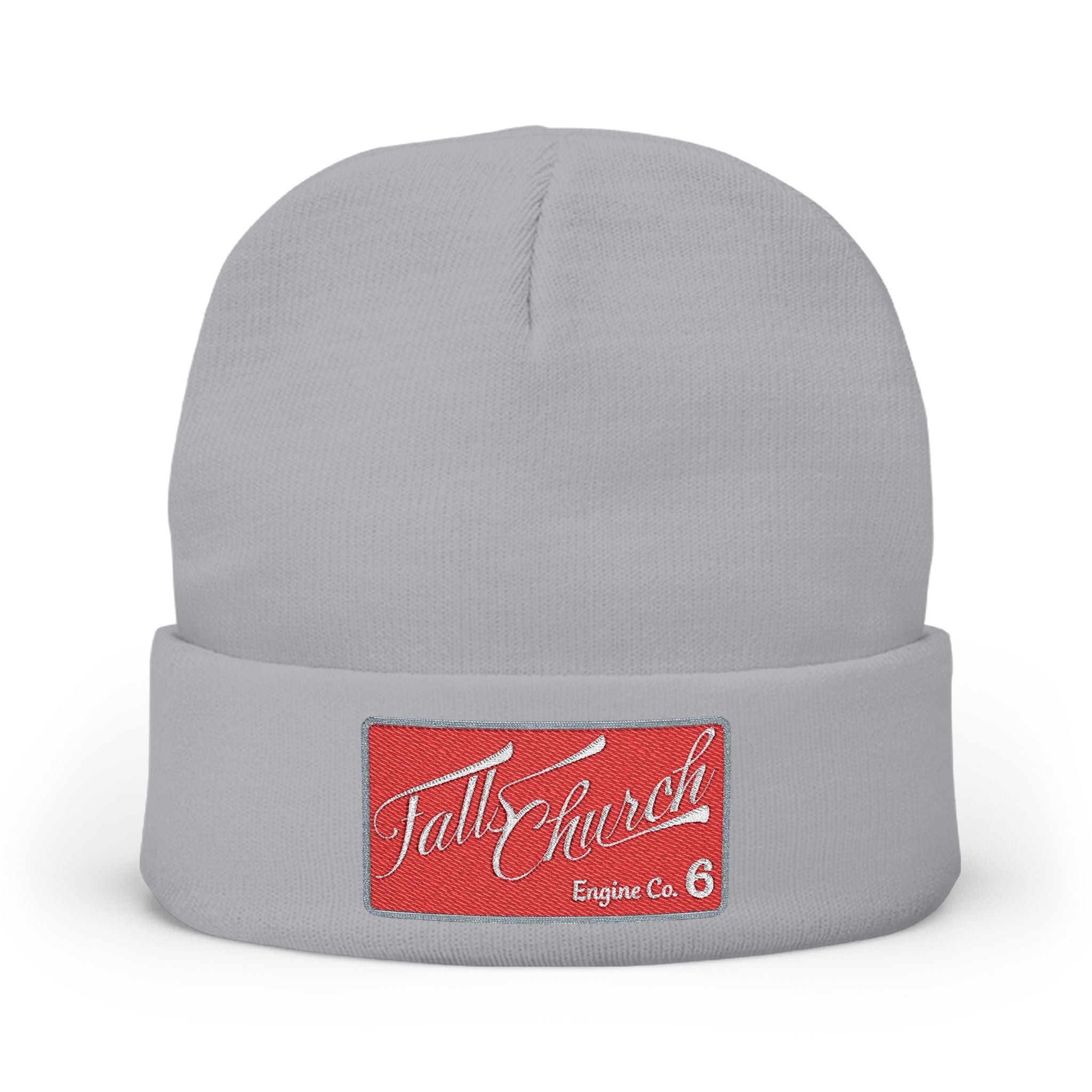 Arlington Falls Church Engine 6 - Knit Beanie (Embroidery)