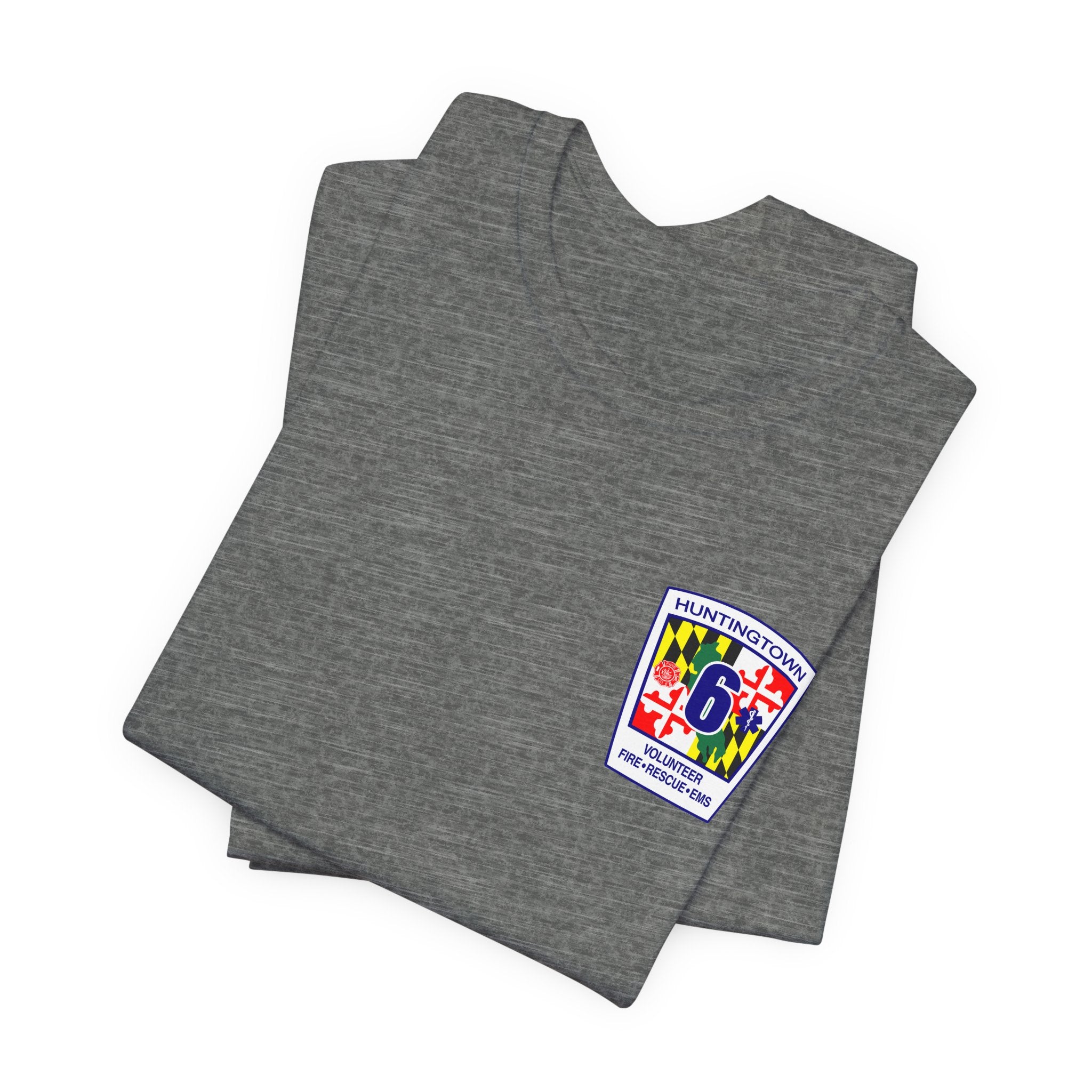 Huntingtown Vol. Fire Boat 6 - Bella+Canvas Soft Unisex Tee