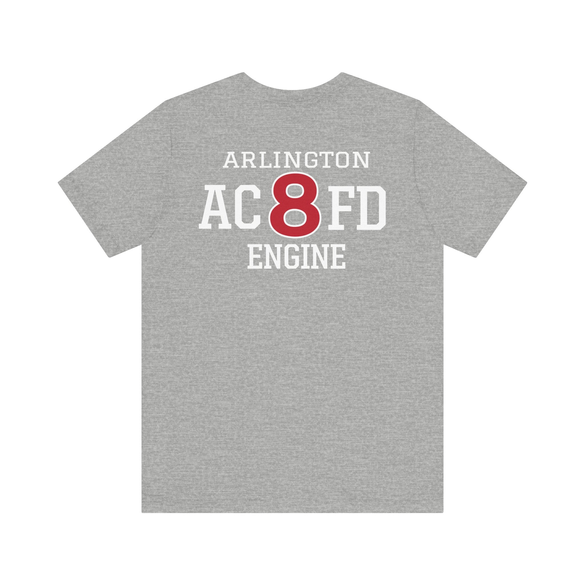 Engine 8 Arlington - Bella+Canvas Soft Unisex Tee