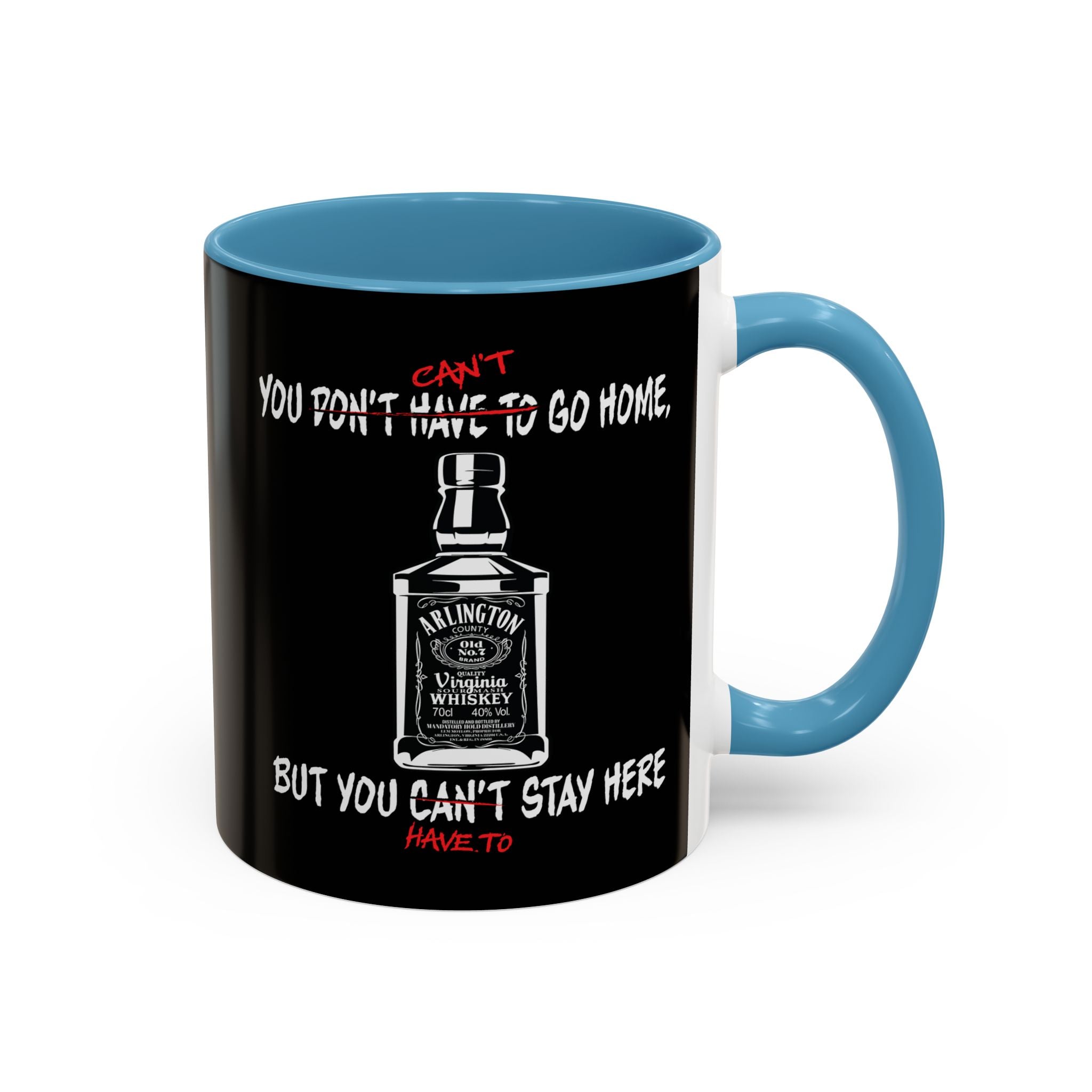 Arlington Whiskey black Coffee Mug (11, 15oz)