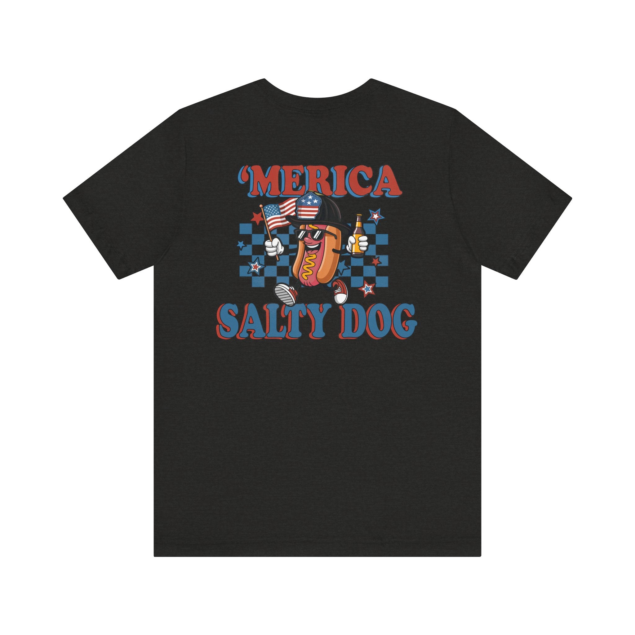 Salty Dog 'Merica Shirt - Bella-Canva Soft Jersey Short Sleeve Tee