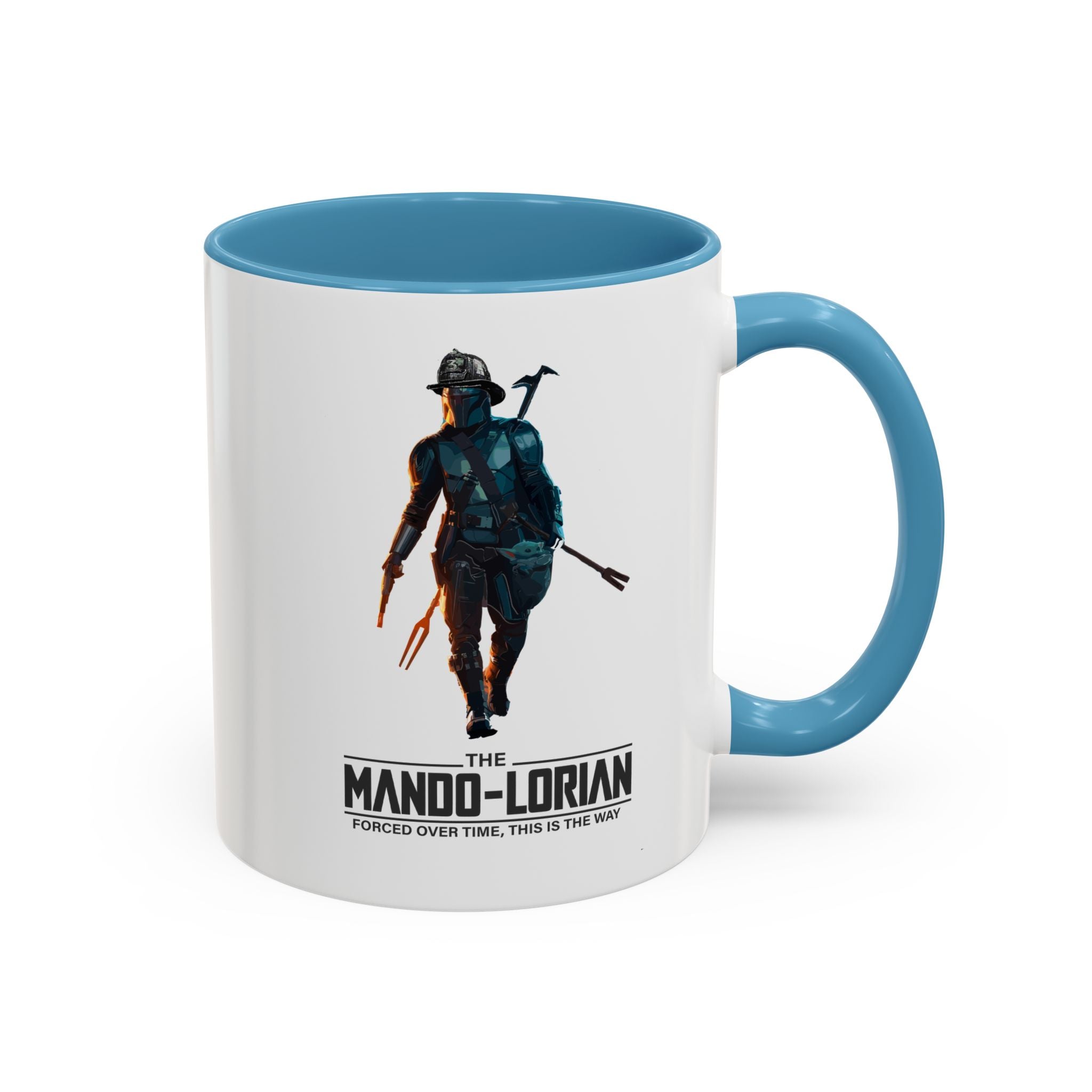 Mando-Lorian - Accent Coffee Mug (11, 15oz)