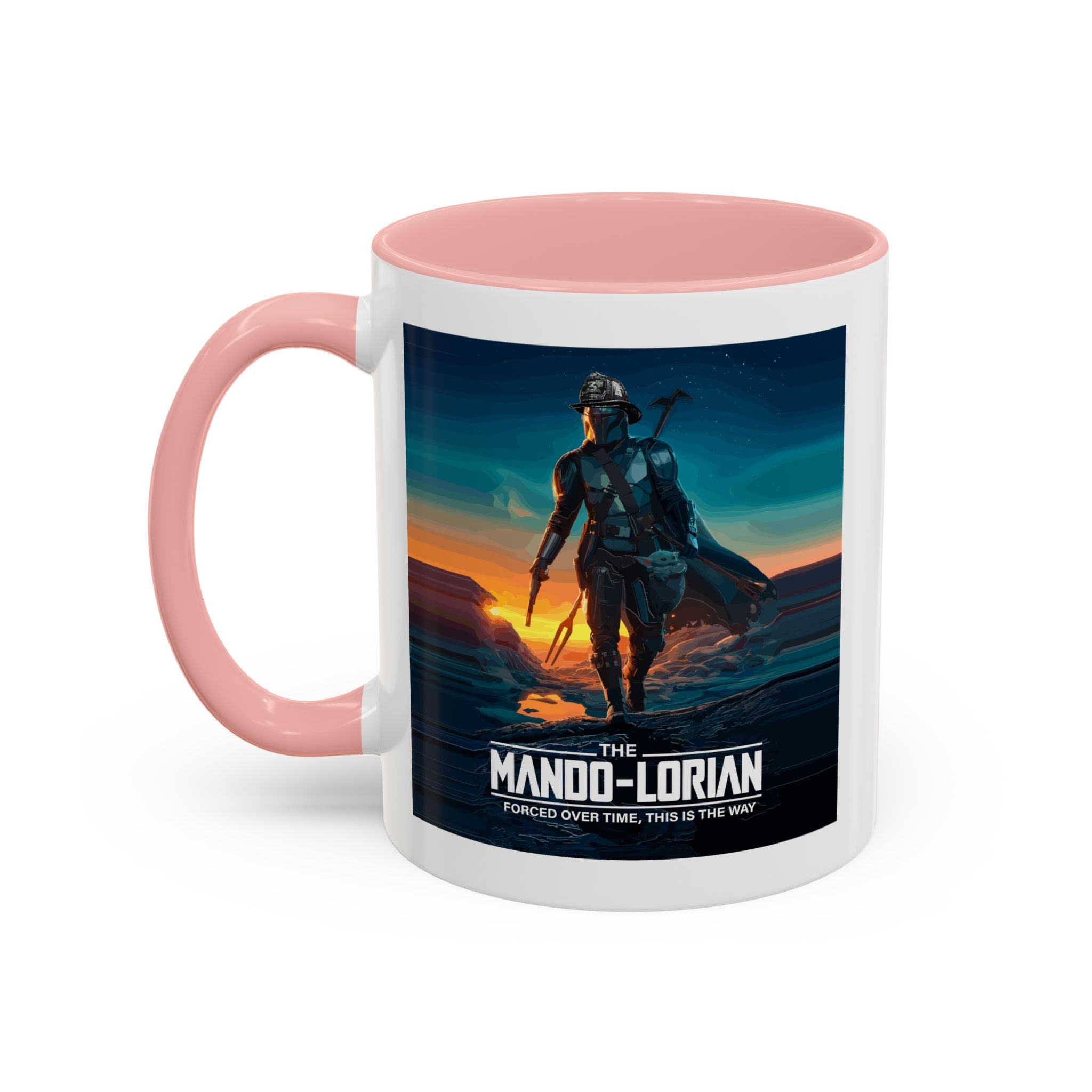 Mando-Lorian - Accent Coffee Mug (11, 15oz)