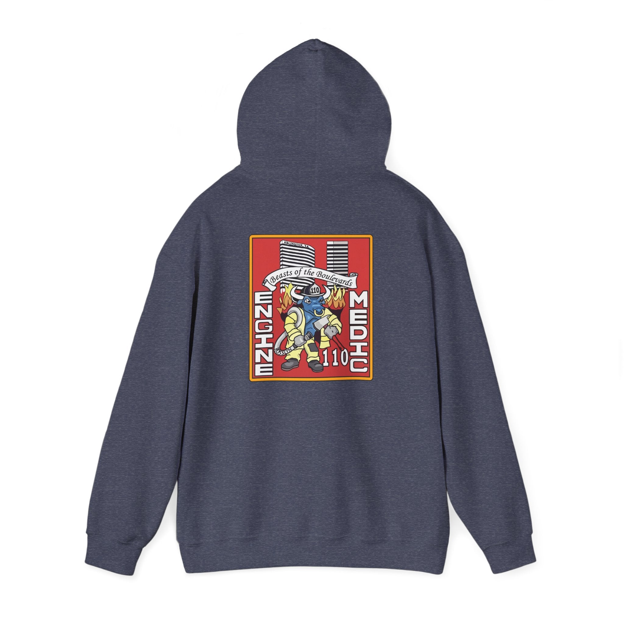 Arlington Station 10 Beast of Blvd - Gildan Heavy Blend™ Hooded Sweatshirt