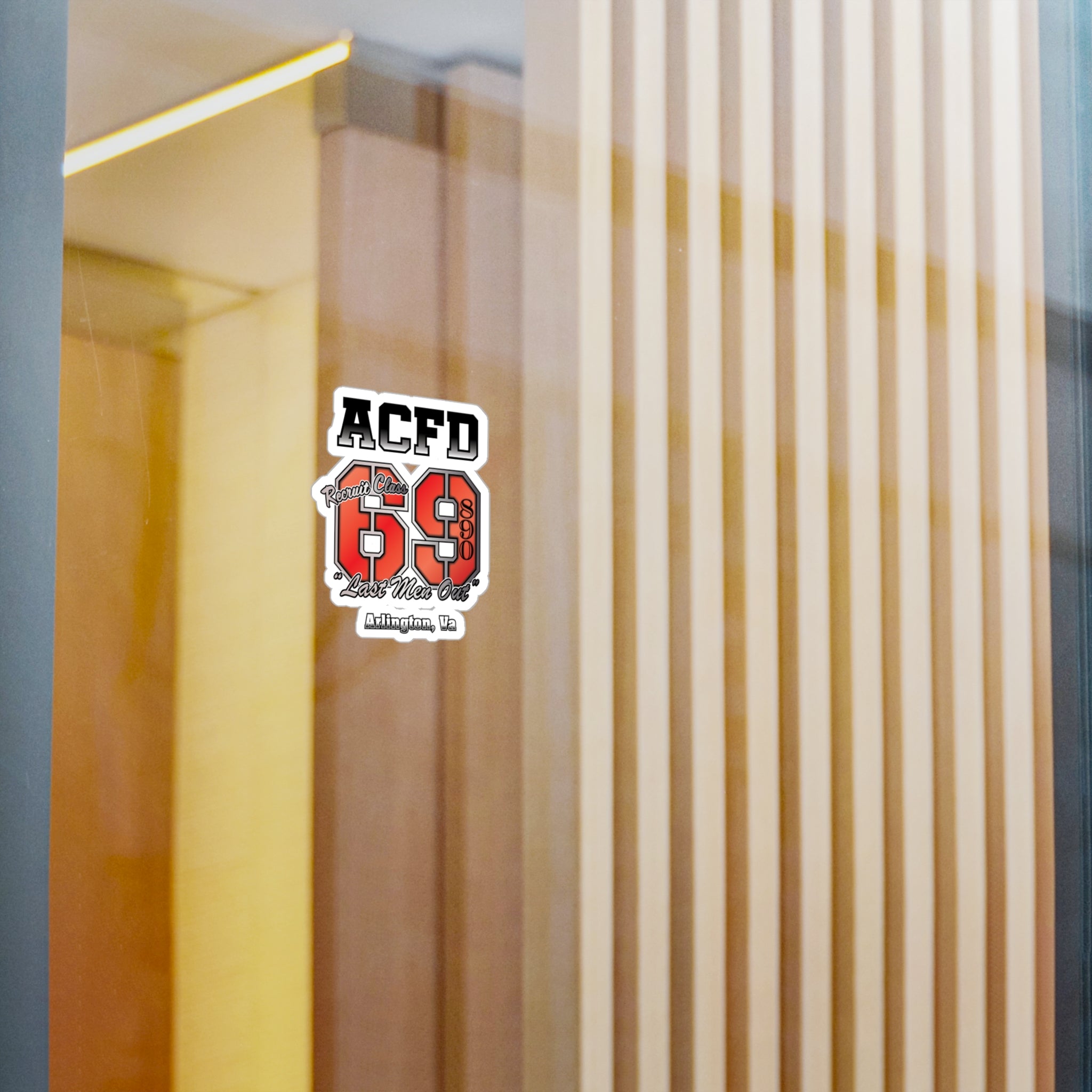 Kiss-Cut Vinyl Decals -Recruit Class 69 Arlington