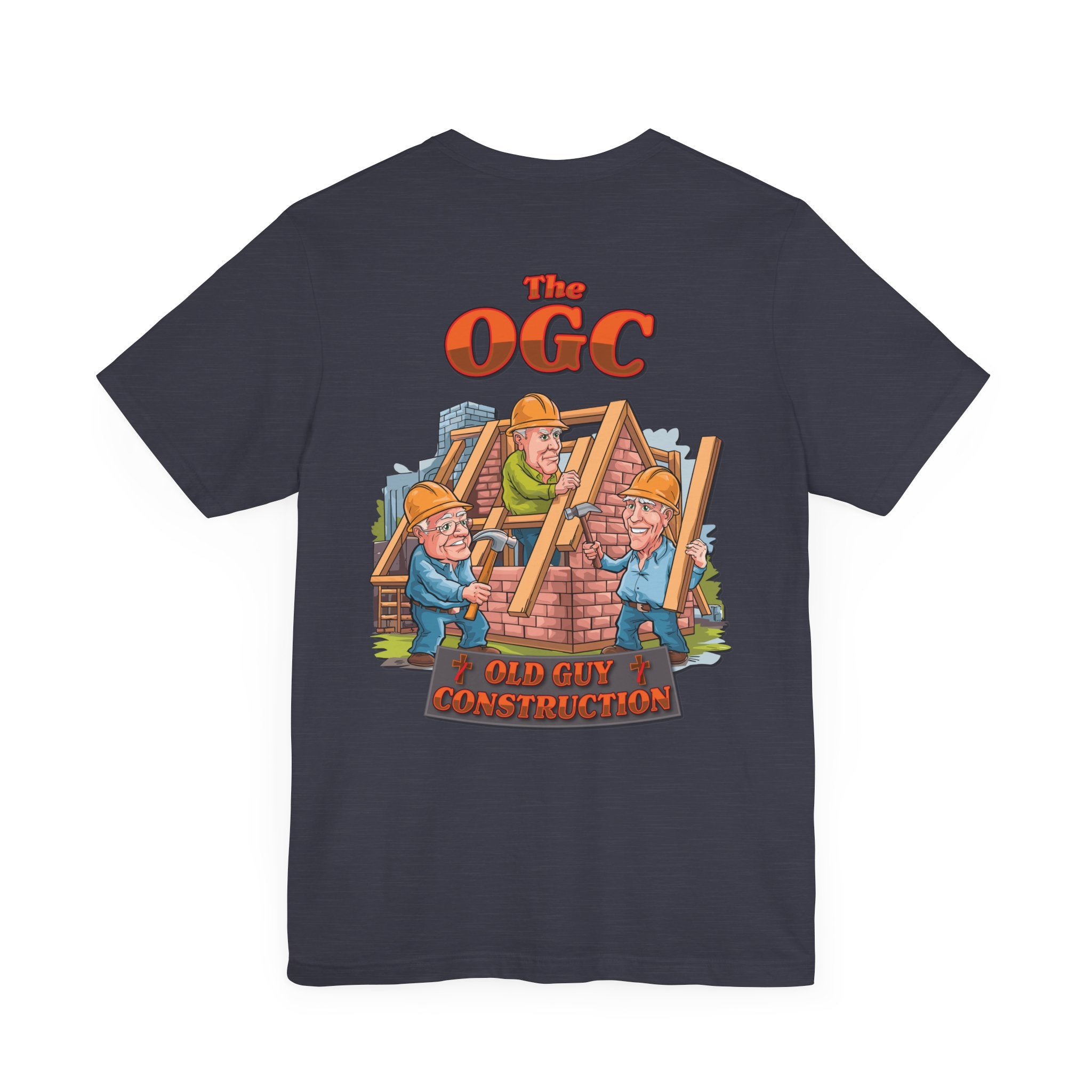 Old Guy Construction - Bella+Canvas Soft Unisex Tee