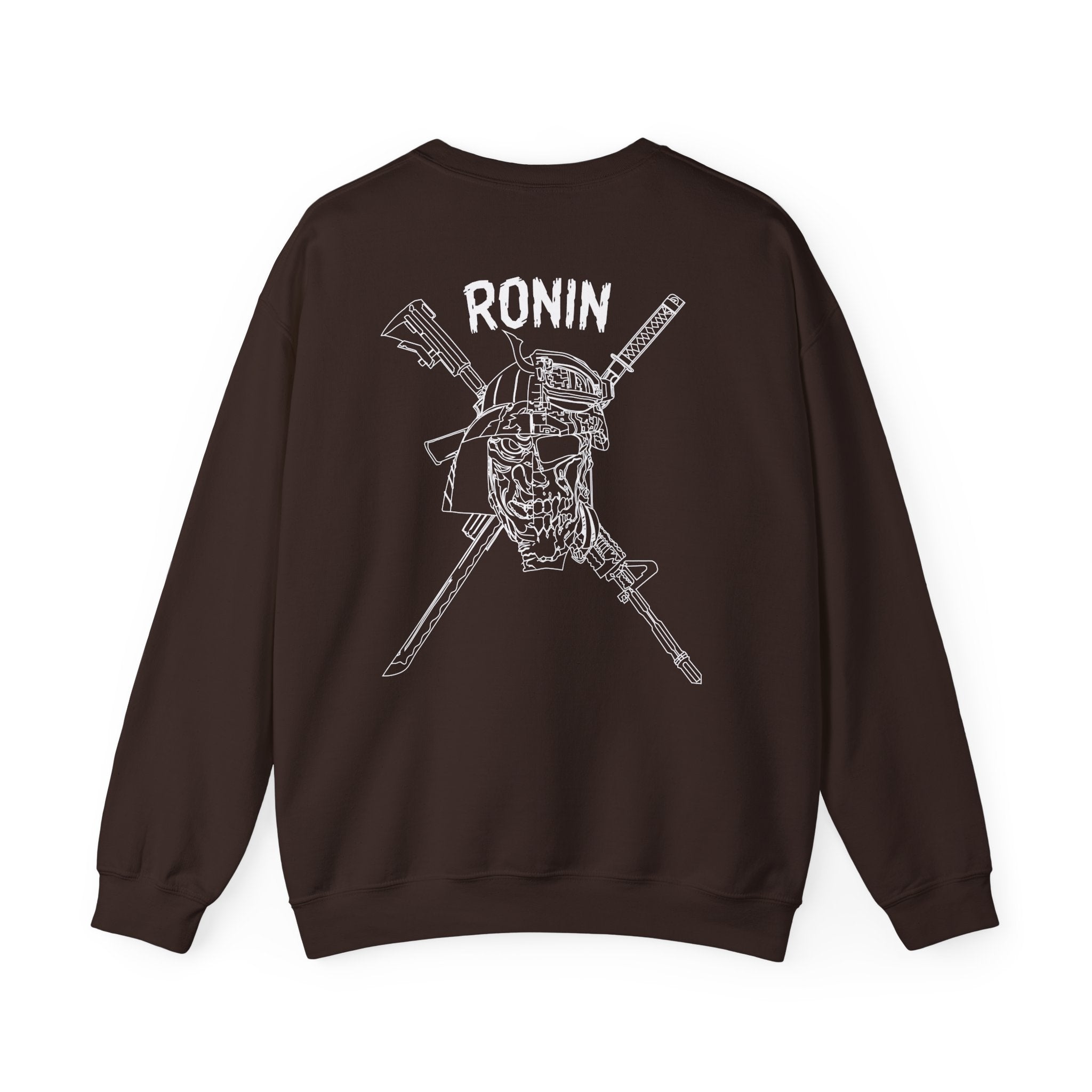 Charlie 2 Ronin (white Logo) - Gildan Unisex Heavy Blend™ Crewneck Sweatshirt