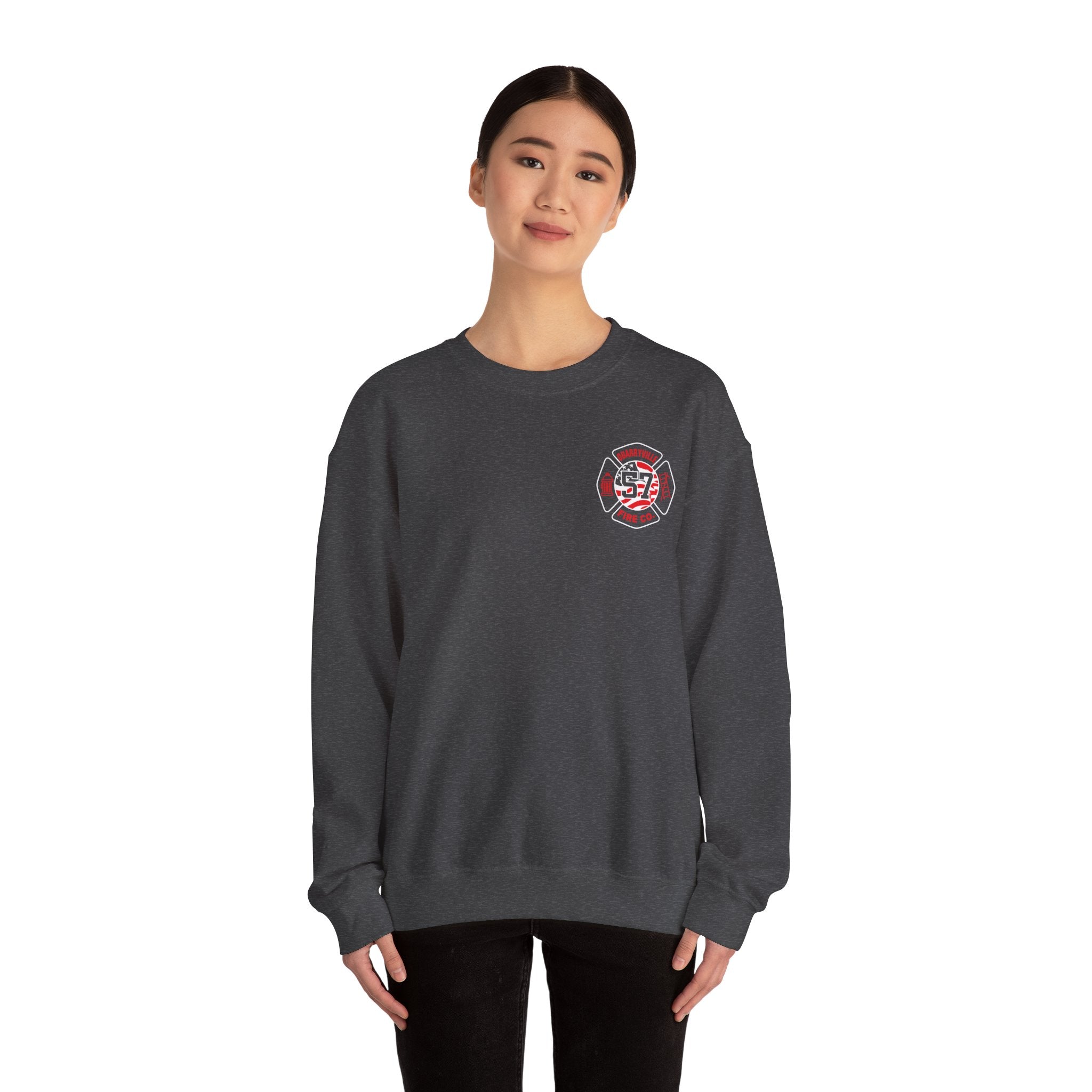 Quarryville PA Vol. Fire - Gildan Unisex Heavy Blend™ Crewneck Sweatshirt