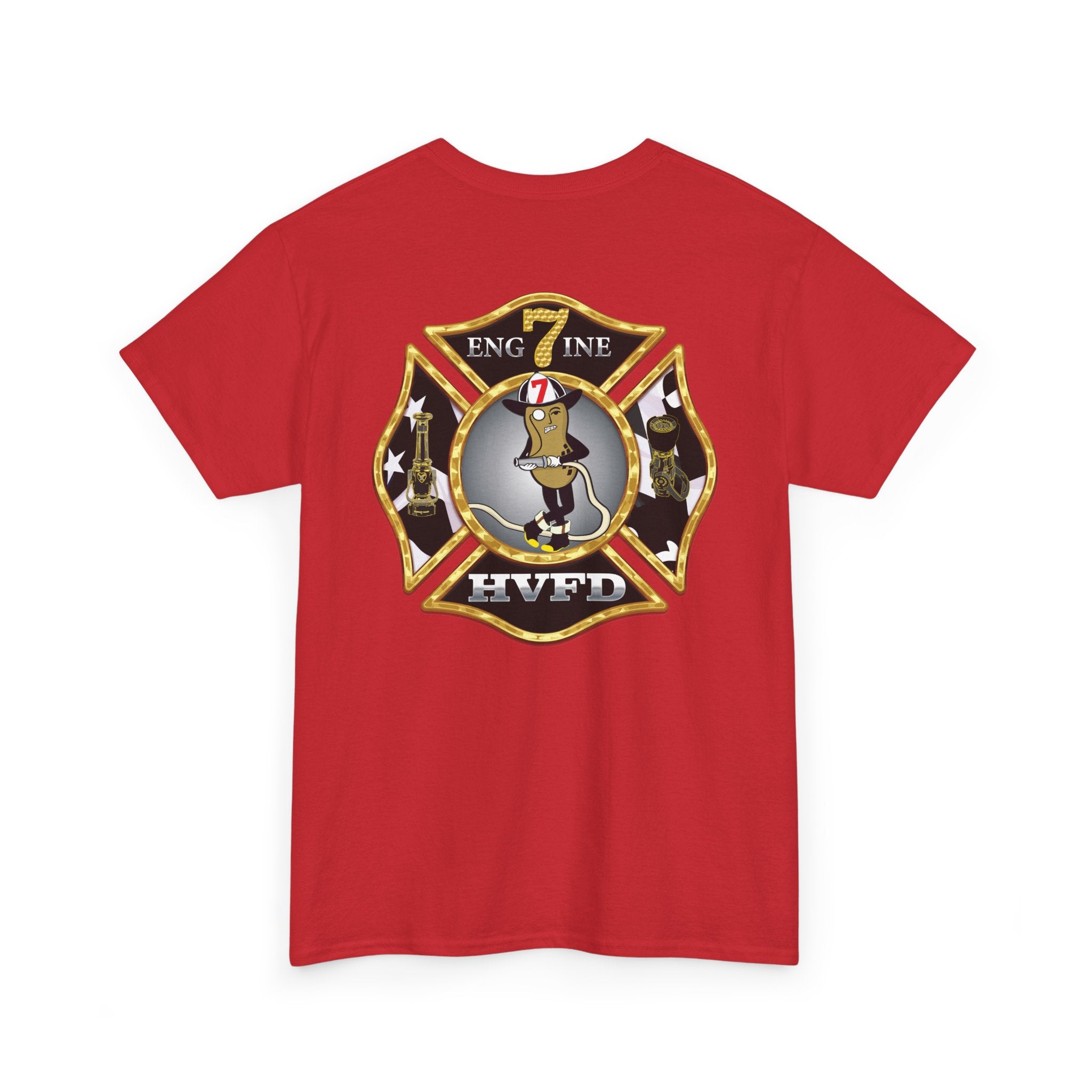 Hollywood MD Vol. Fire Eng7ine - Heavy Cotton Unisex Tee