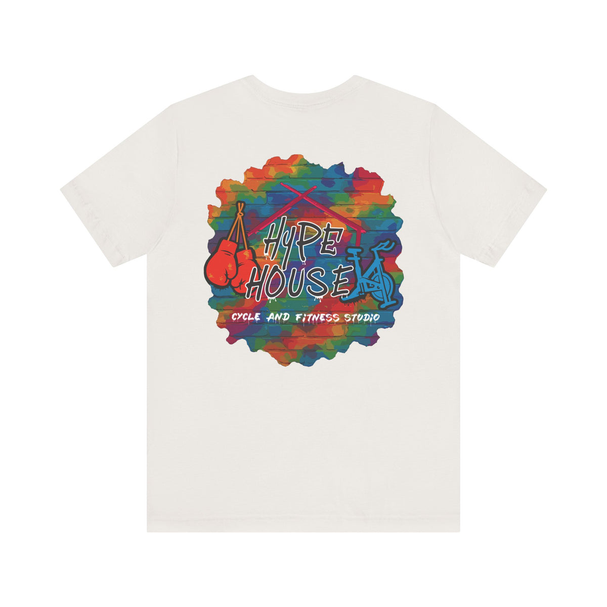 HH Cycle Color Logo light colors - Unisex Jersey Short Sleeve Tee