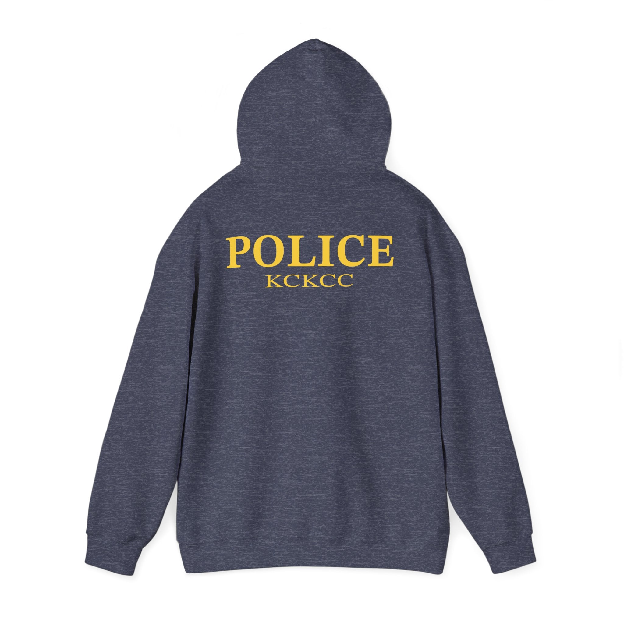 Kansas City College Police Dispatcher Badge - Unisex Heavy Blend™ Hooded Sweatshirt