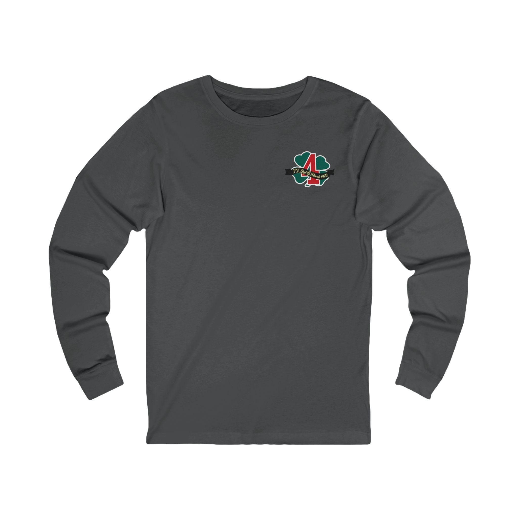 Clover Lloyd Edwards Memorial Shirt - Unisex Jersey Long Sleeve Tee