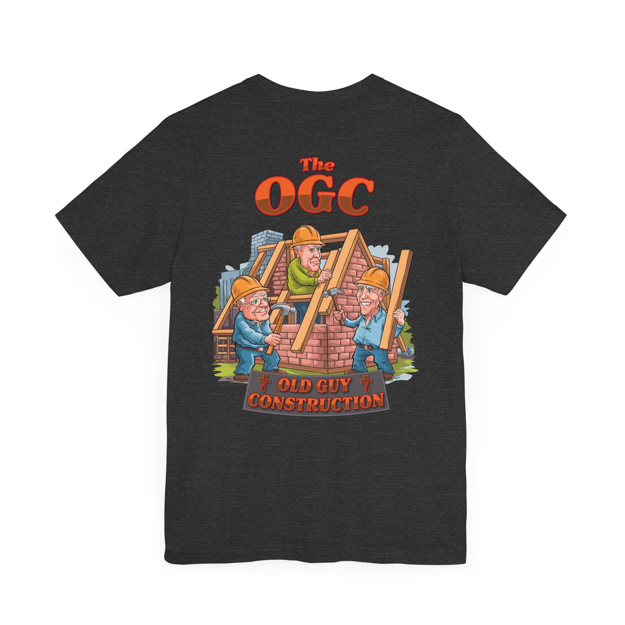 Old Guy Construction - Bella+Canvas Soft Unisex Tee