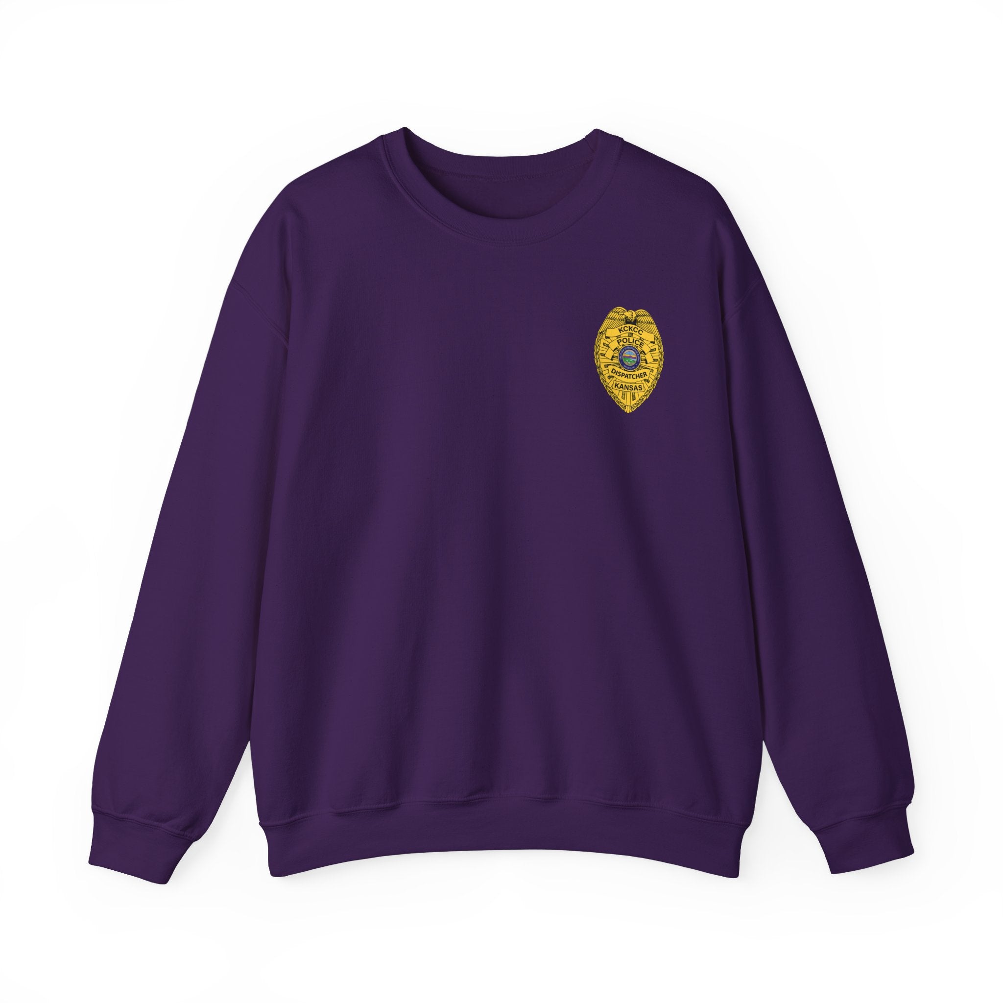 Kansas City College Police Dispatcher - Unisex Heavy Blend™ Crewneck Sweatshirt