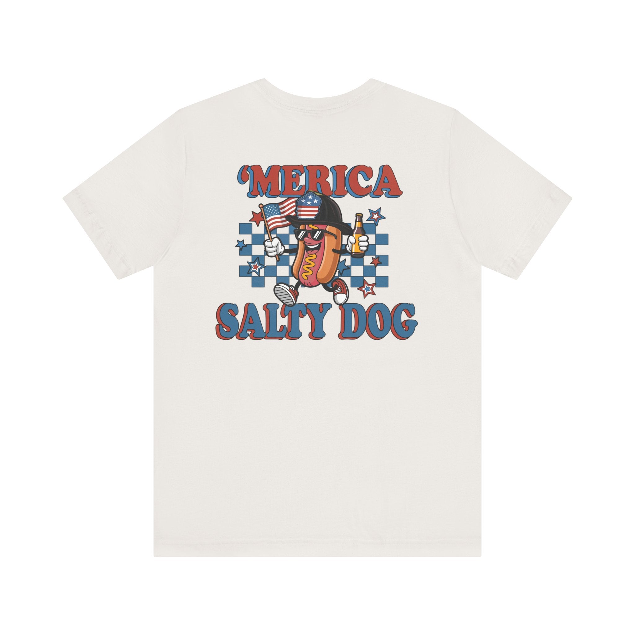 Salty Dog 'Merica Shirt - Bella-Canva Soft Jersey Short Sleeve Tee