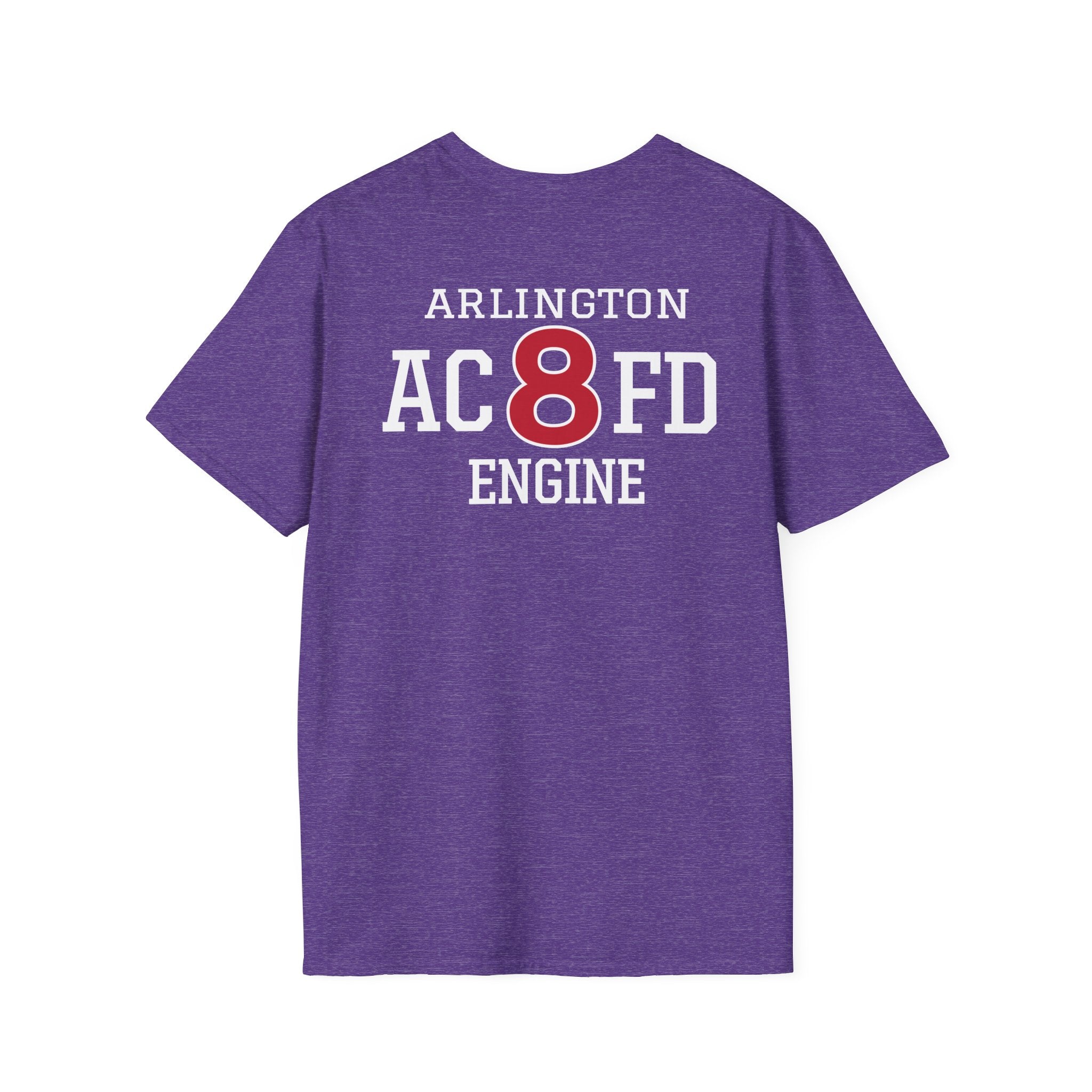 Engine 8 Arlington - Gildan Soft Cotton Softstyle T-Shirt