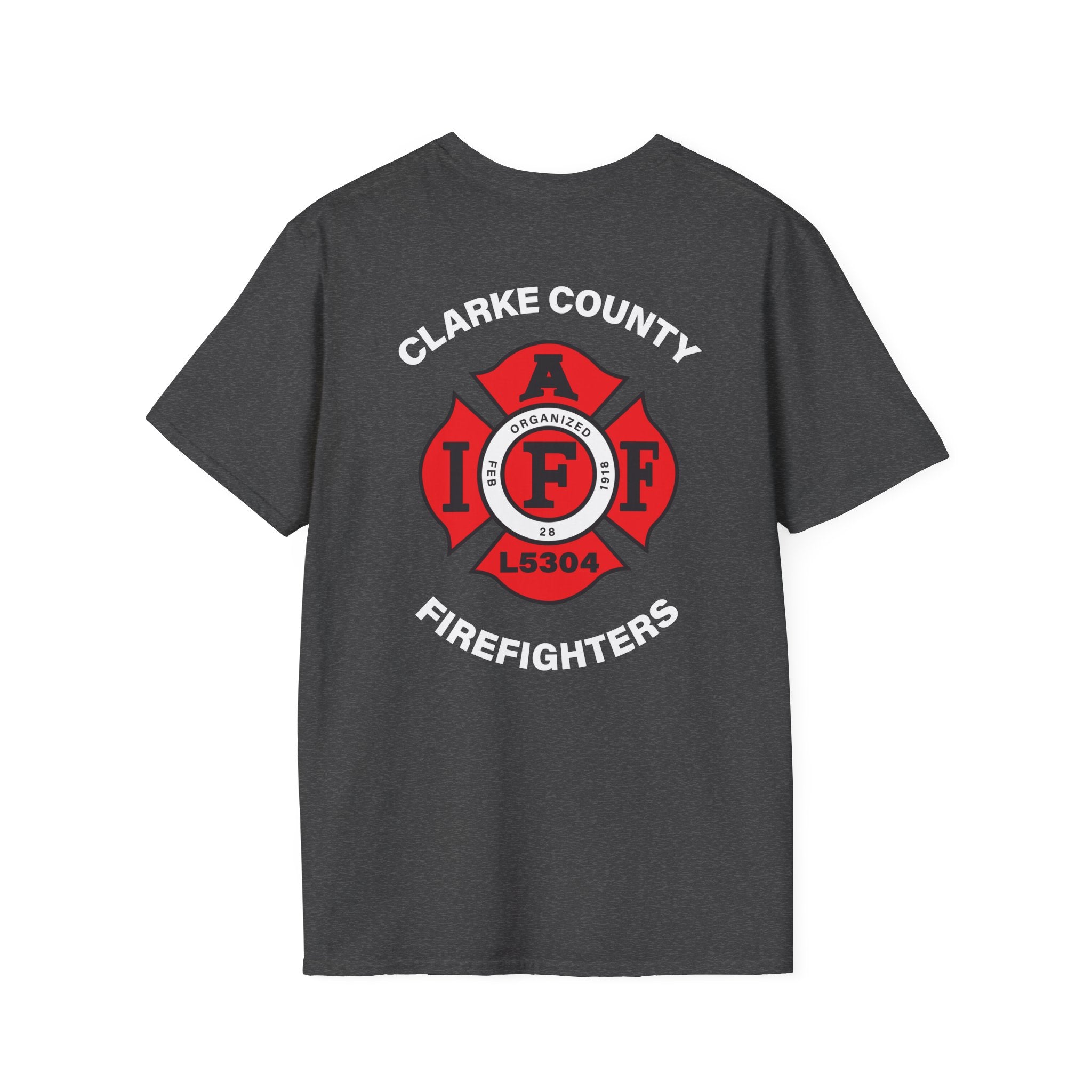Clarke County Local 5304 (Portion of Proceeds go to Local 5304) - Gildan Soft Cotton Softstyle T-Shirt