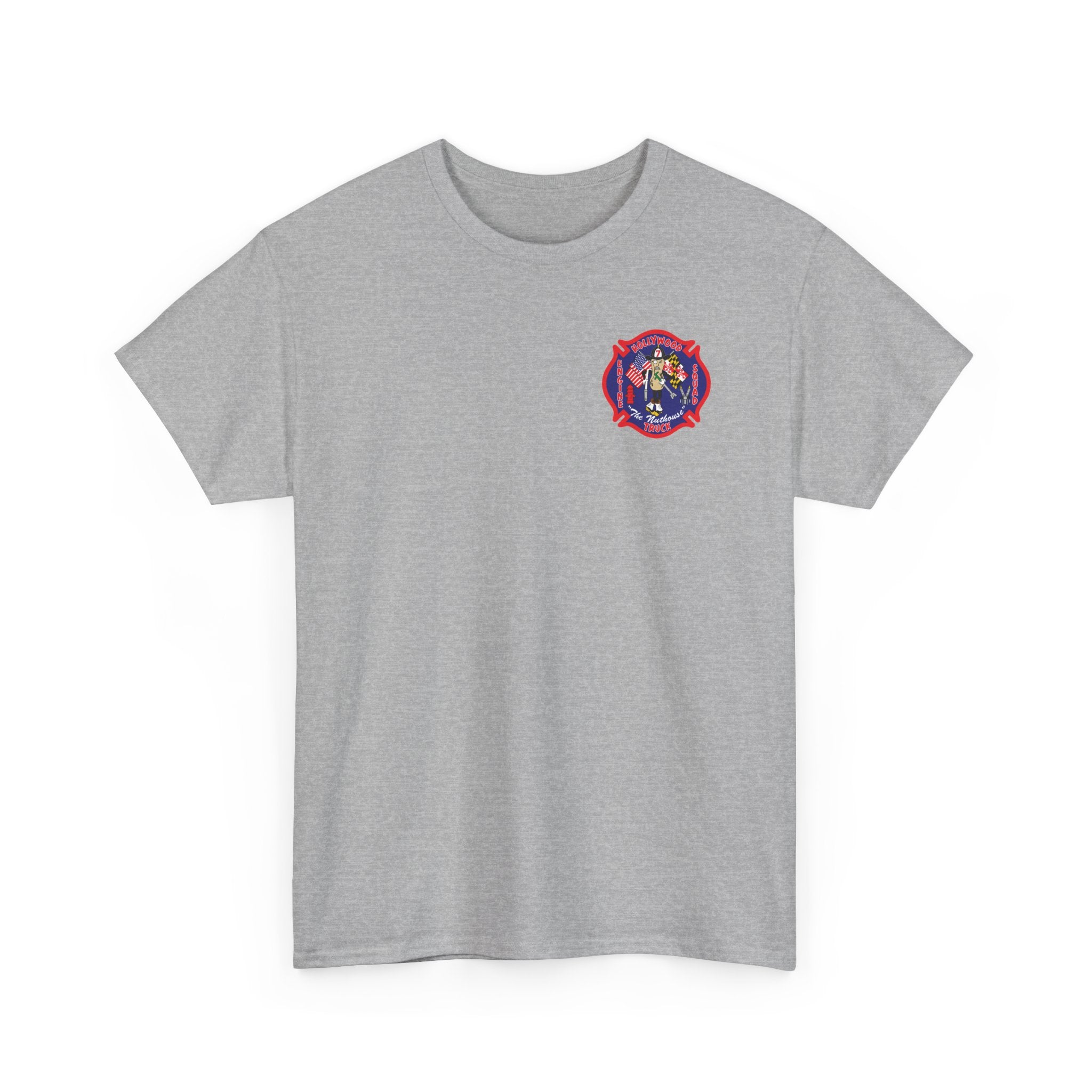 Hollywood MD Vol Fire Ladder Co. 7 - Heavy Cotton Unisex Tee -