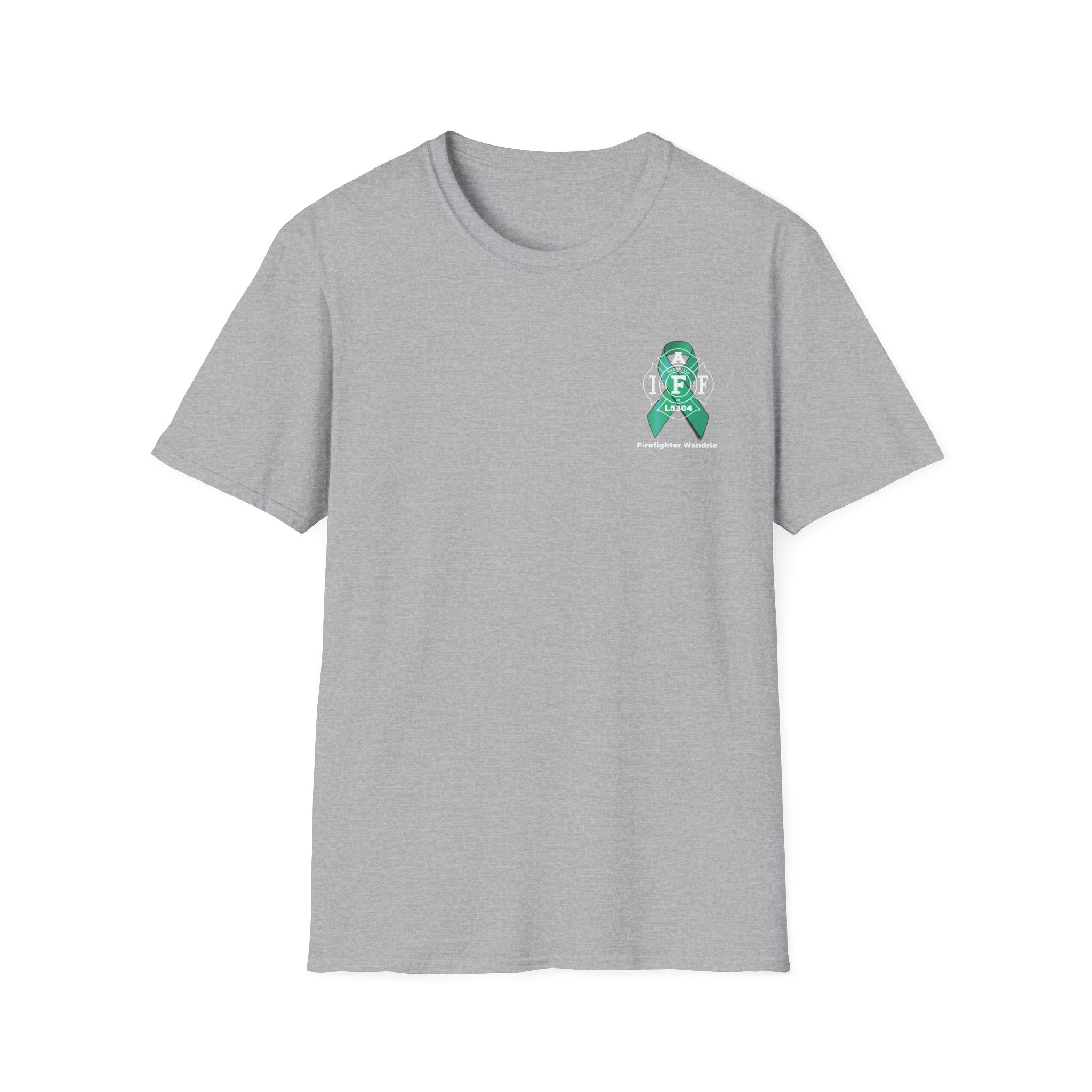 Clark County Firefighter Wandrie Support - Gildan Soft Cotton Softstyle T-Shirt
