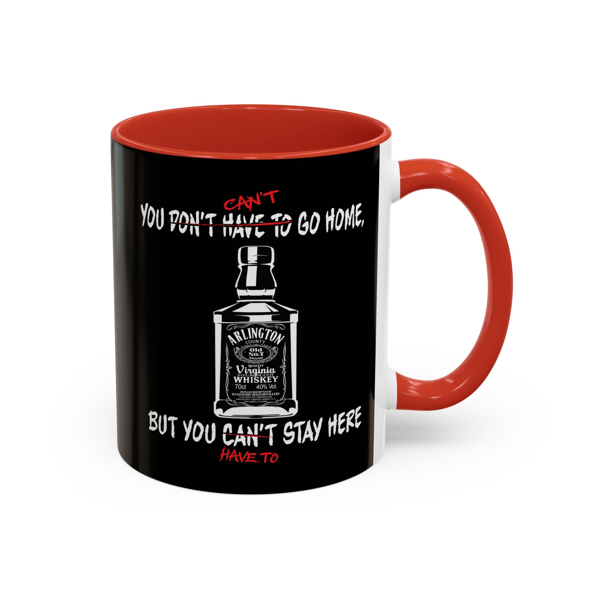 Arlington Whiskey black Coffee Mug (11, 15oz)