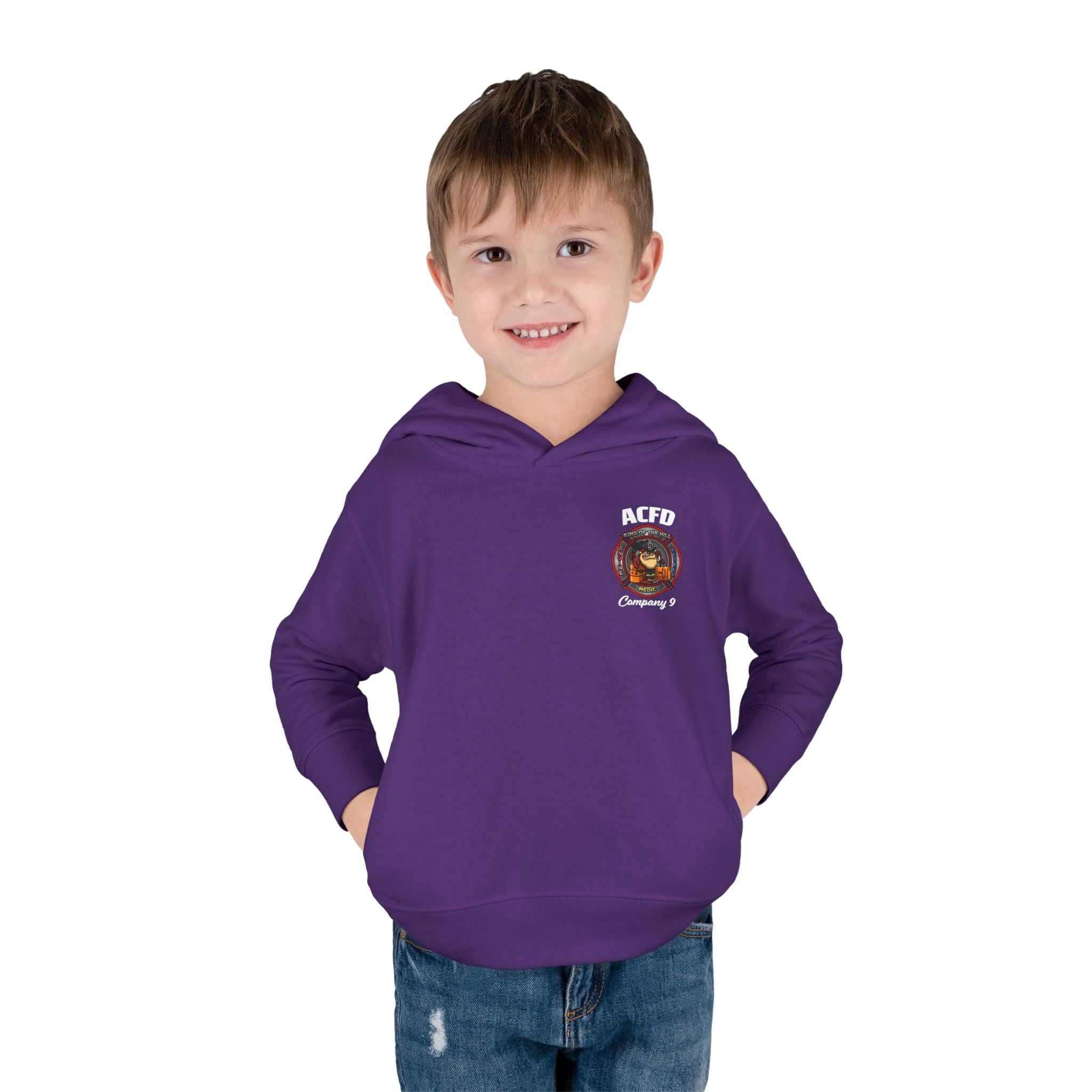 Station 9 Rescue - Toddler Pullover Fleece Hoodie