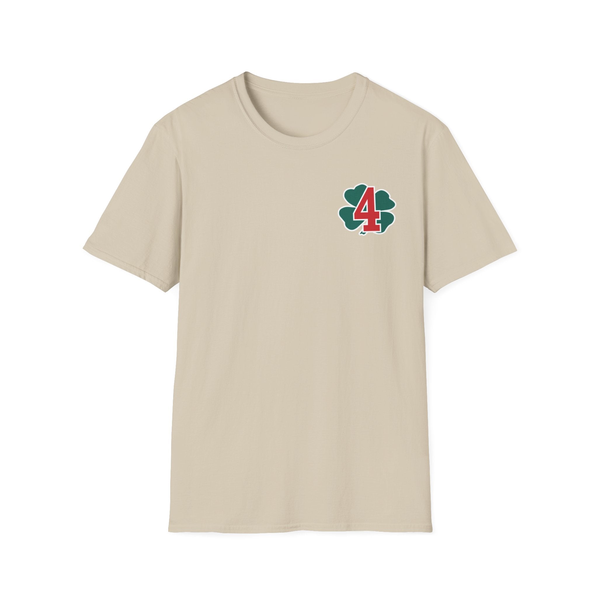 Station 4 Clover front / acfd clover back - Gildan Soft Cotton Softstyle T-Shirt