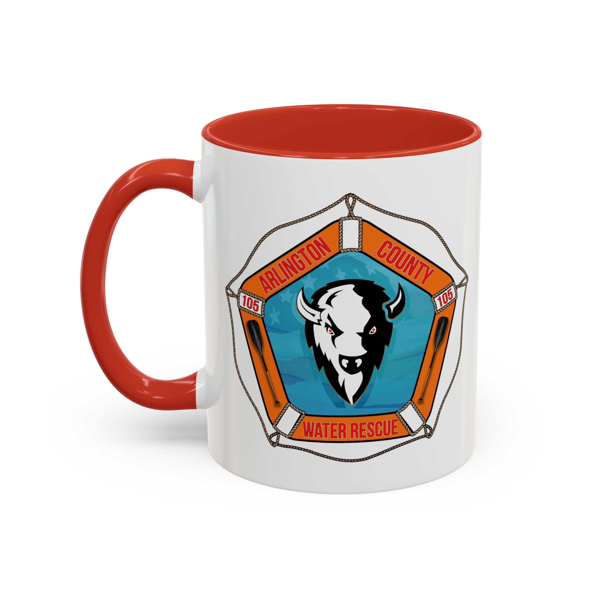 Station 5 Water Rescue Accent Coffee Mug (11oz)