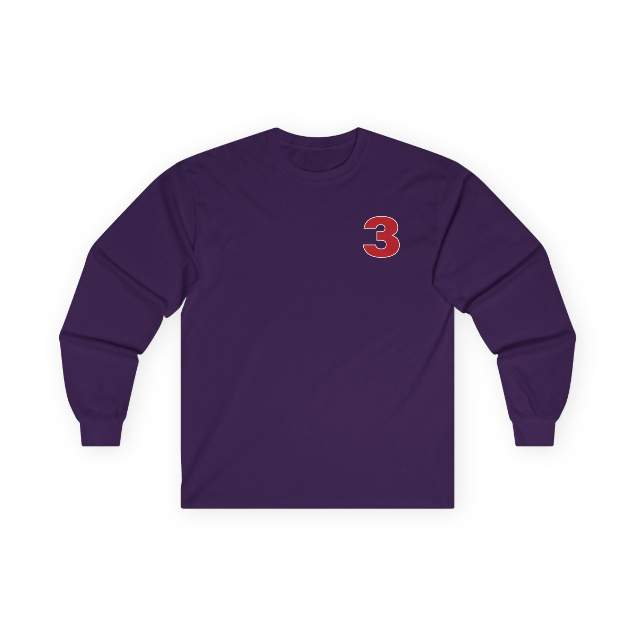 Arlington Station 3 front / Rhino back - Unisex Ultra Cotton Gildan Long Sleeve Tee