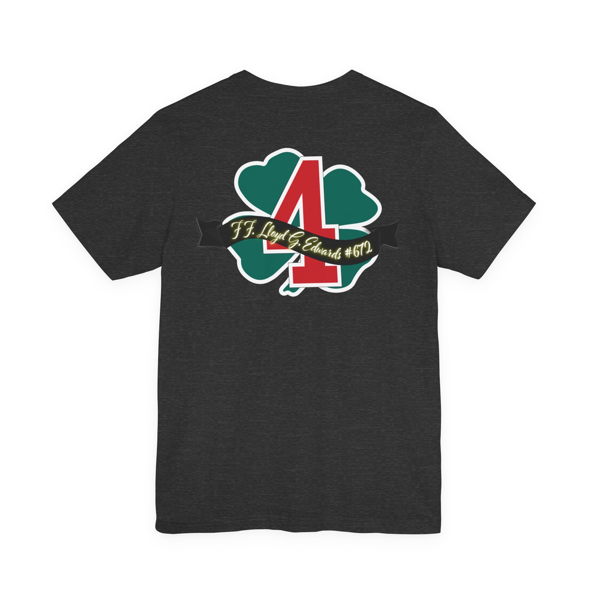 Clover Lloyd Edwards Memorial Shirt - Unisex Jersey Short Sleeve Tee