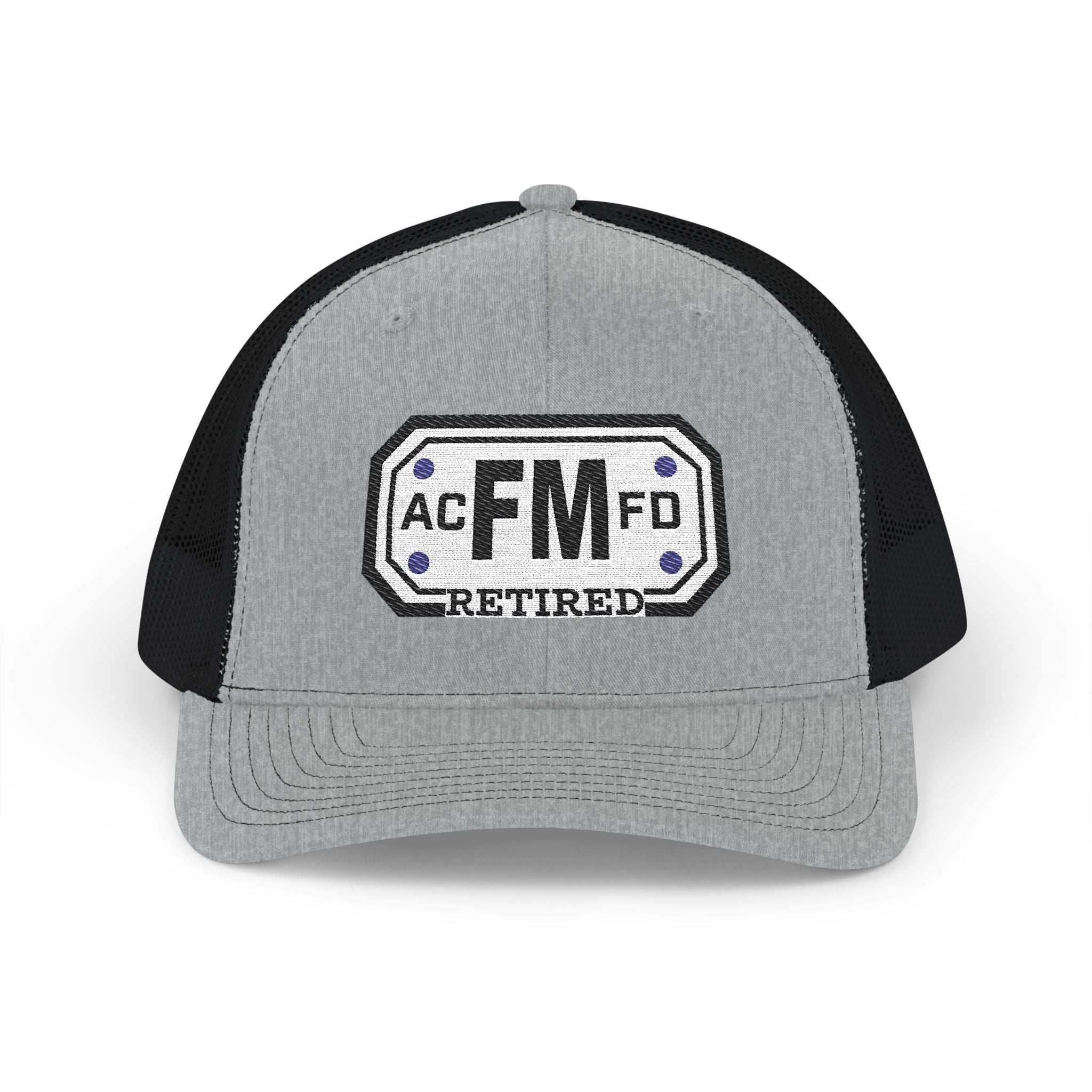 Retired Arlington Fire Marshal - Snapback Trucker (Richardson 112 Style Hat)