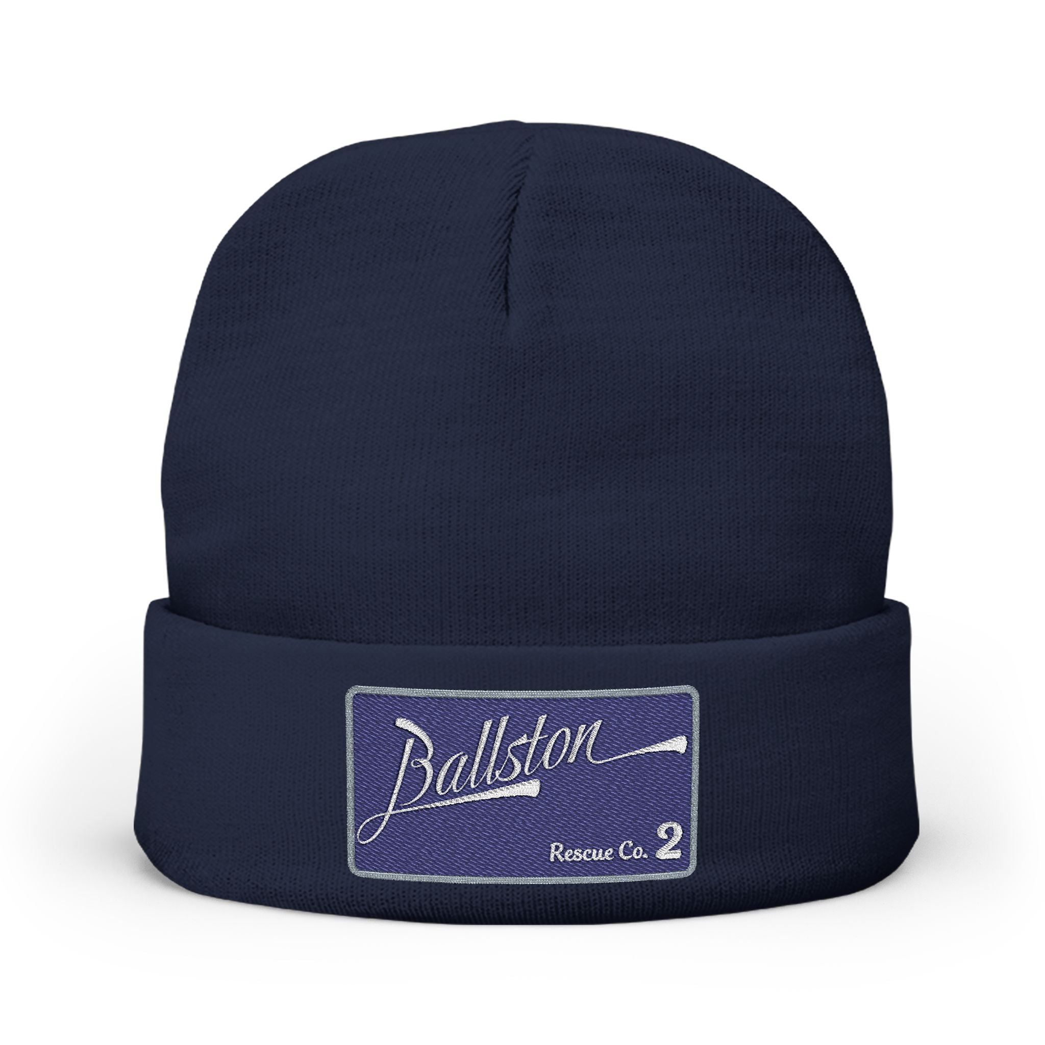 Arlington Ballston Rescue 2- Knit Beanie (Embroidery)