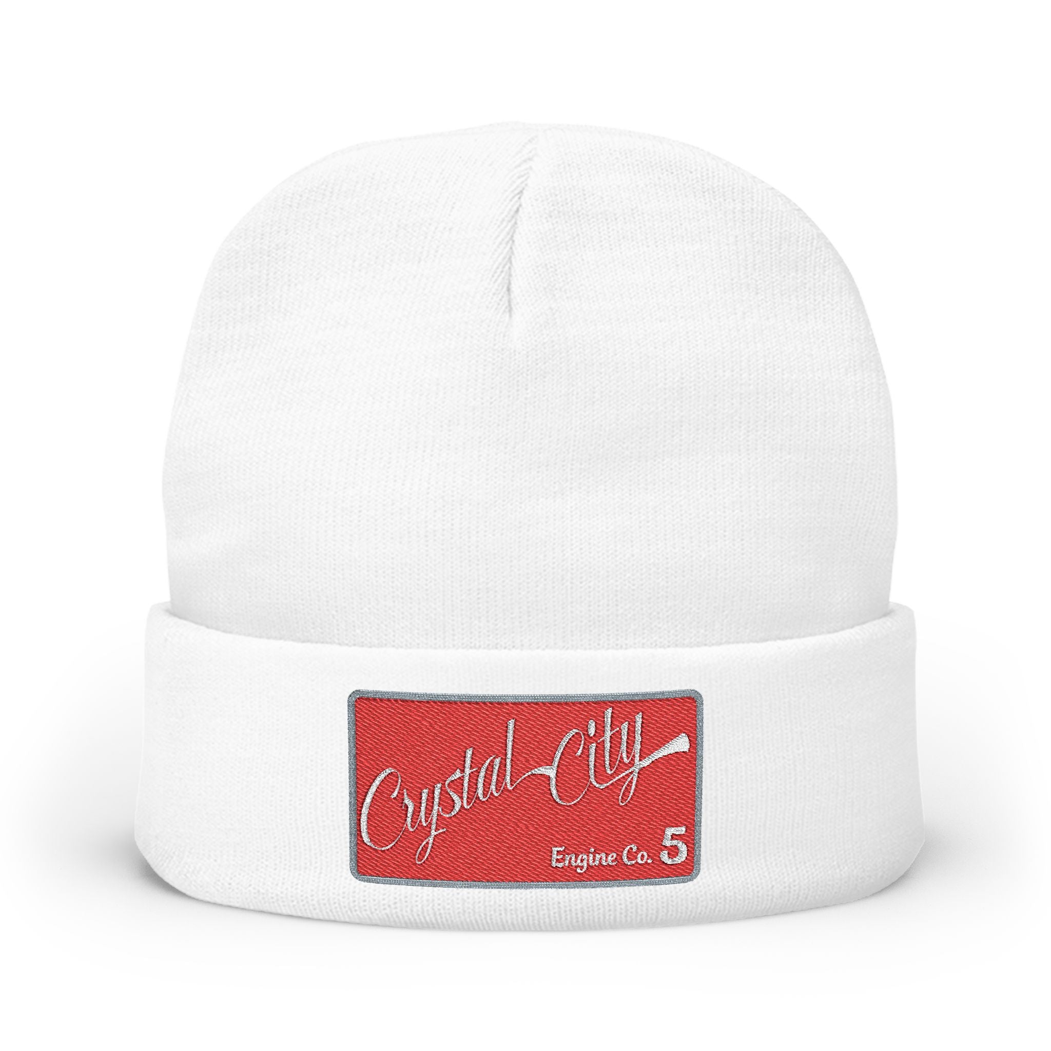 Arlington Crystal City Engine 5 - Knit Beanie (Embroidery)