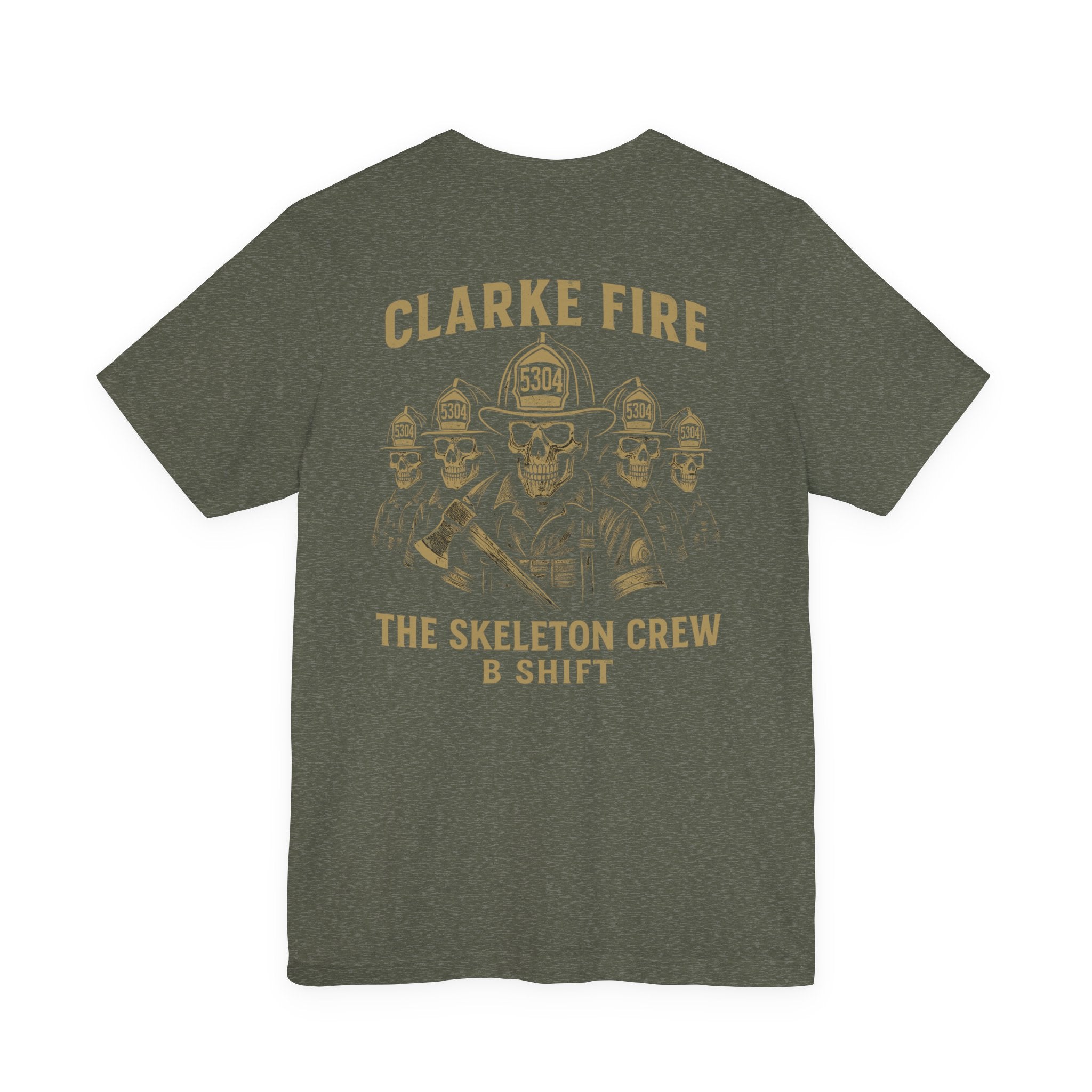 Clarke County B Shift version 2 (Portion of Proceeds go to Local 5304) - Bella+Canvas Soft Jersey Cotton Unisex Tee